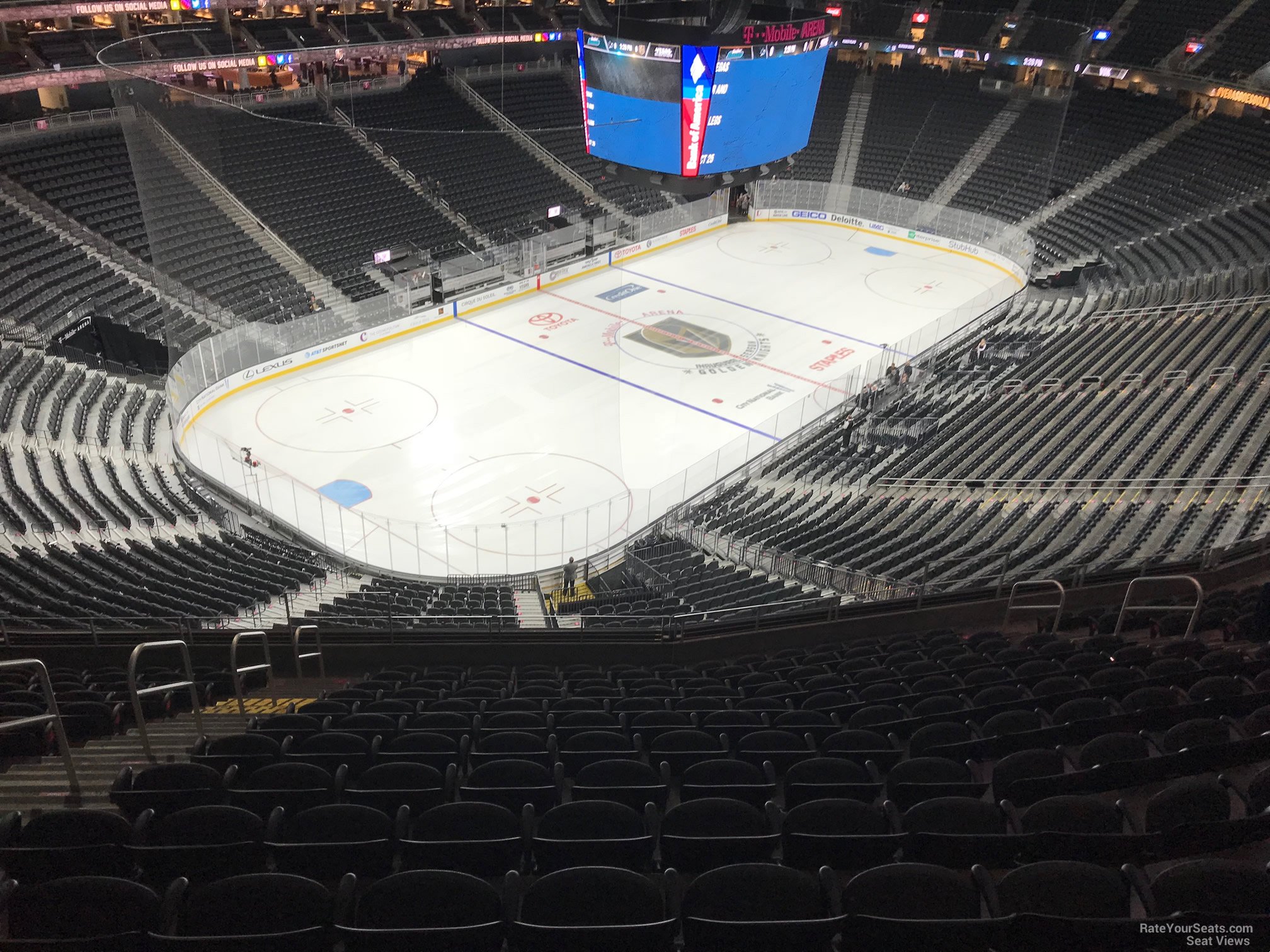 T Mobile Arena Seating Chart For Concerts