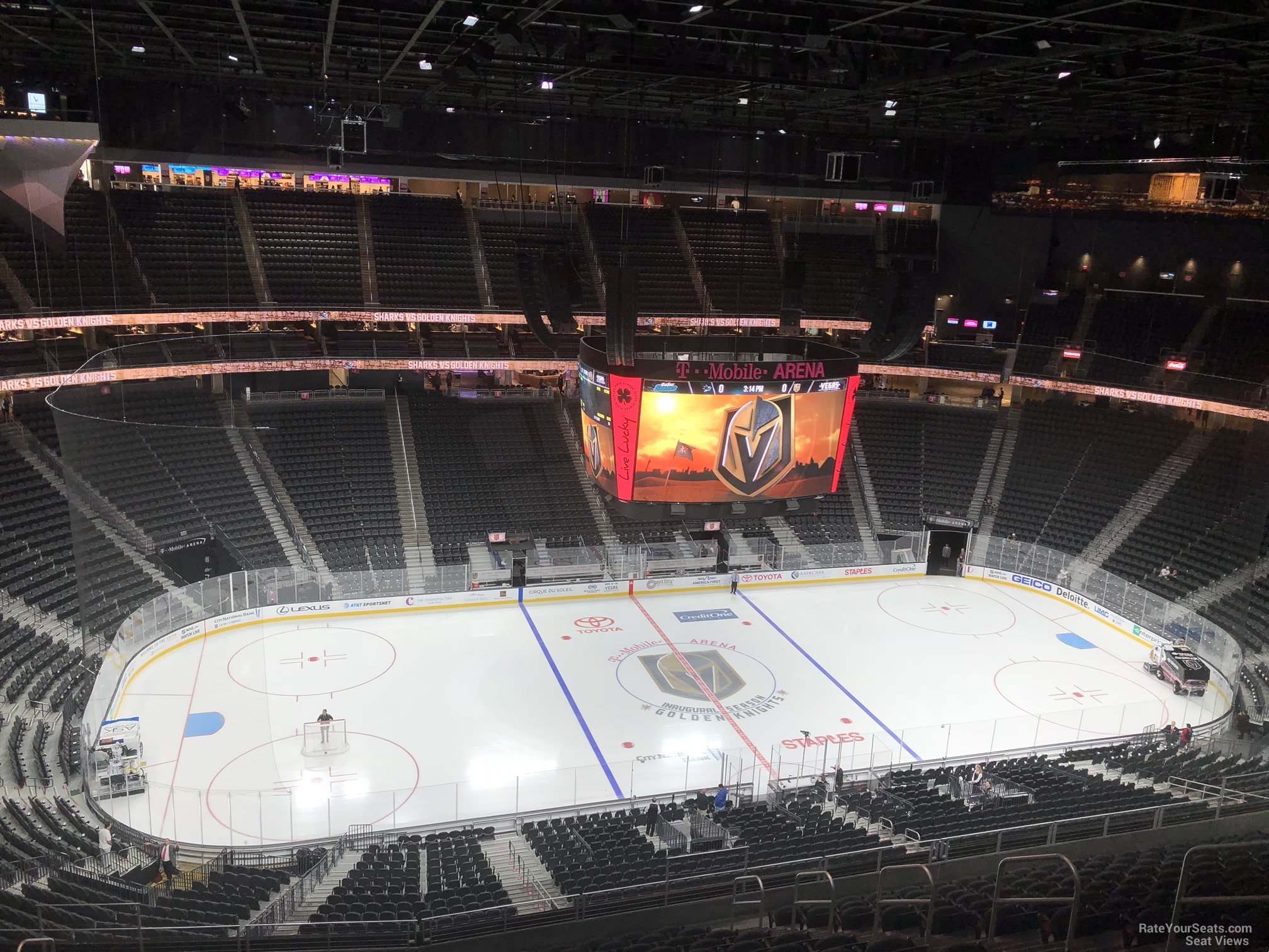 T Mobile Arena Knights Seating Chart