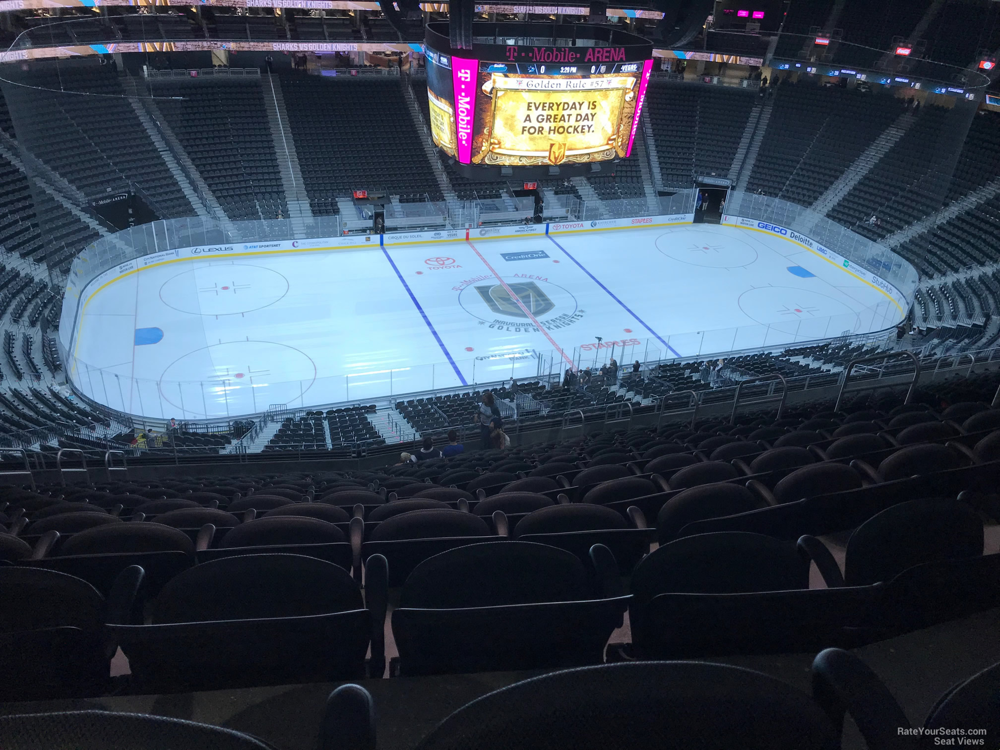 Golden Knights Arena Seating Chart