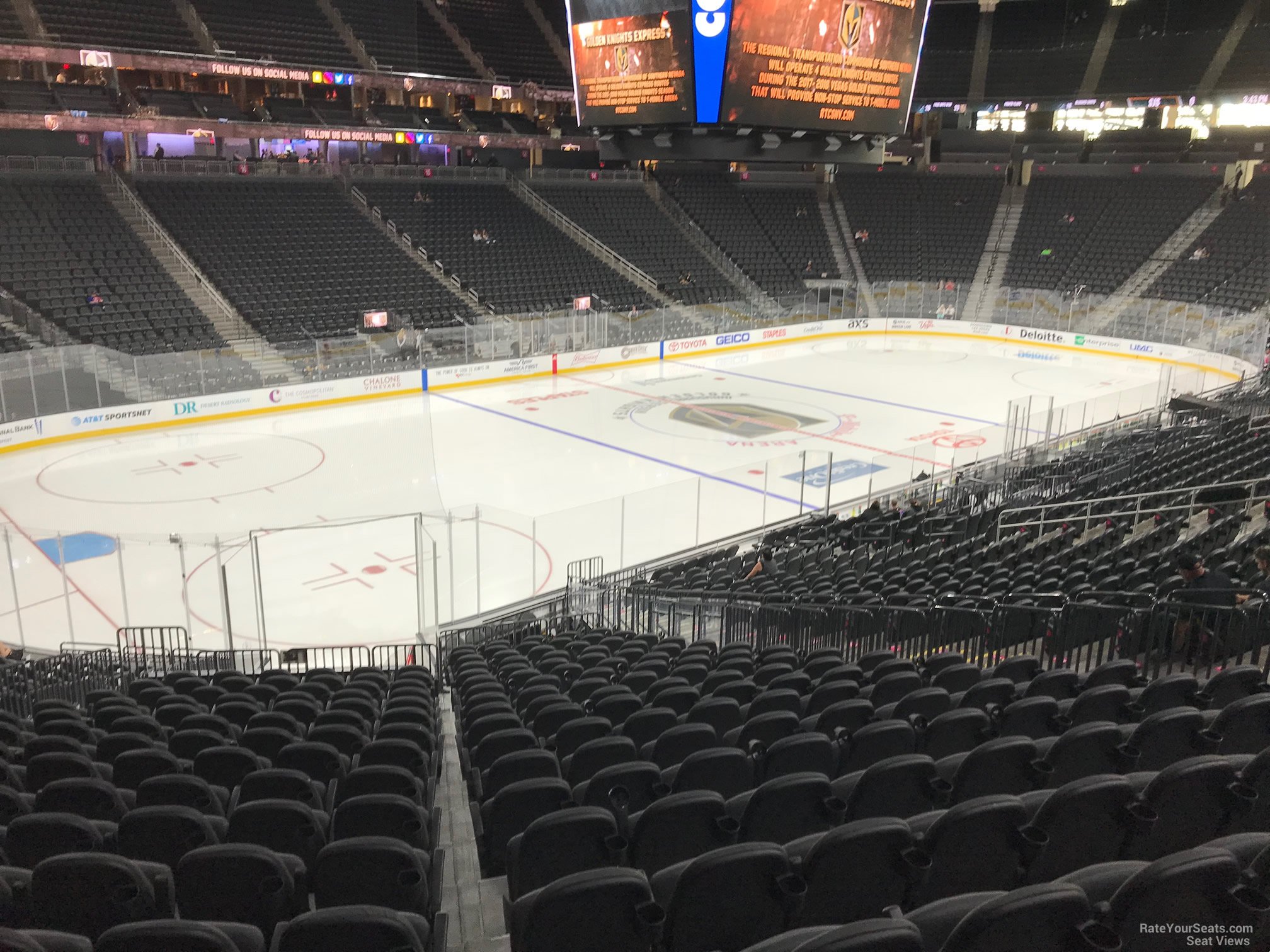 T Mobile Arena Section 3 Vegas Golden Knights Rateyourseats