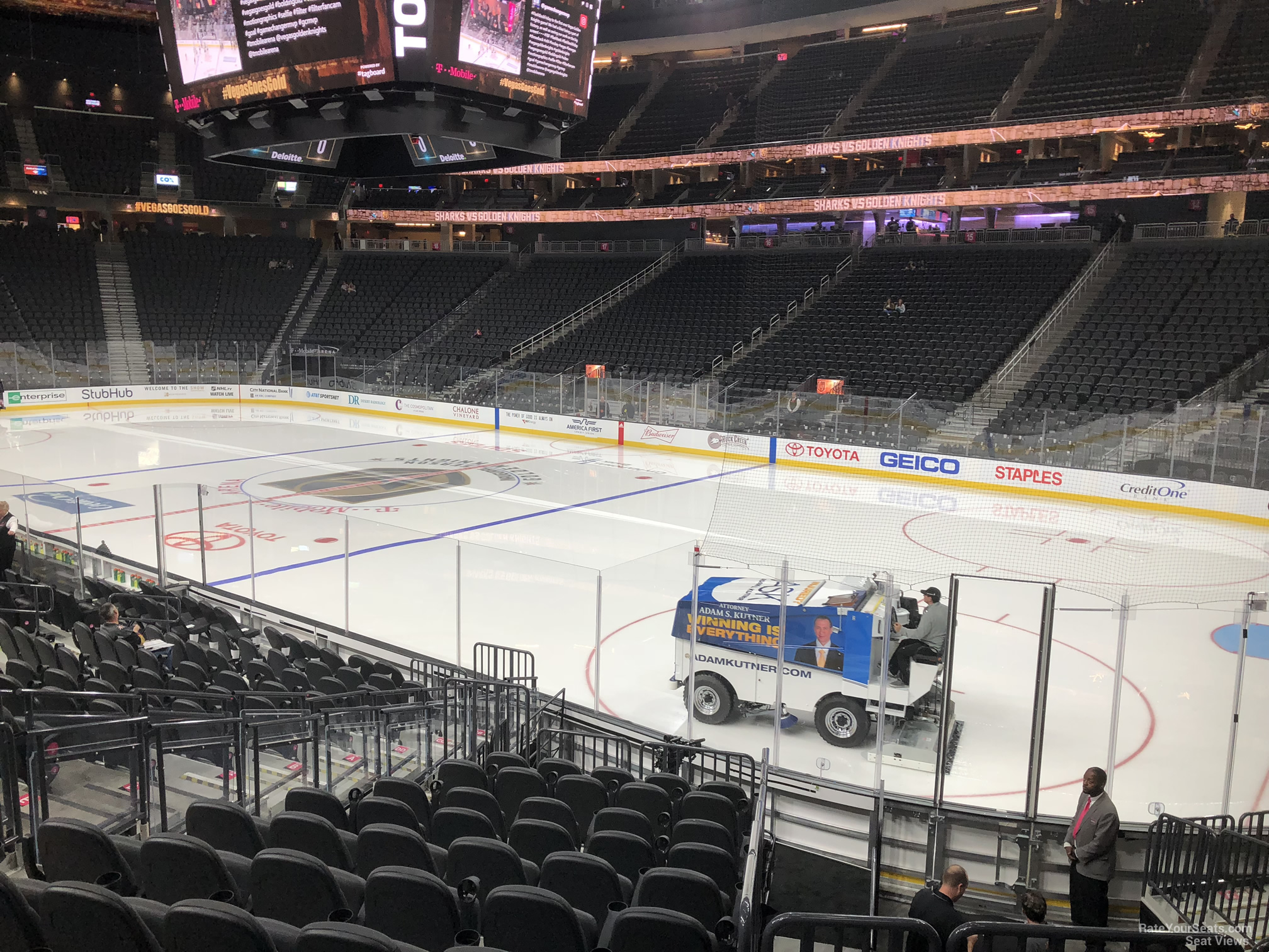 TMobile Arena Section 8 Vegas Golden Knights