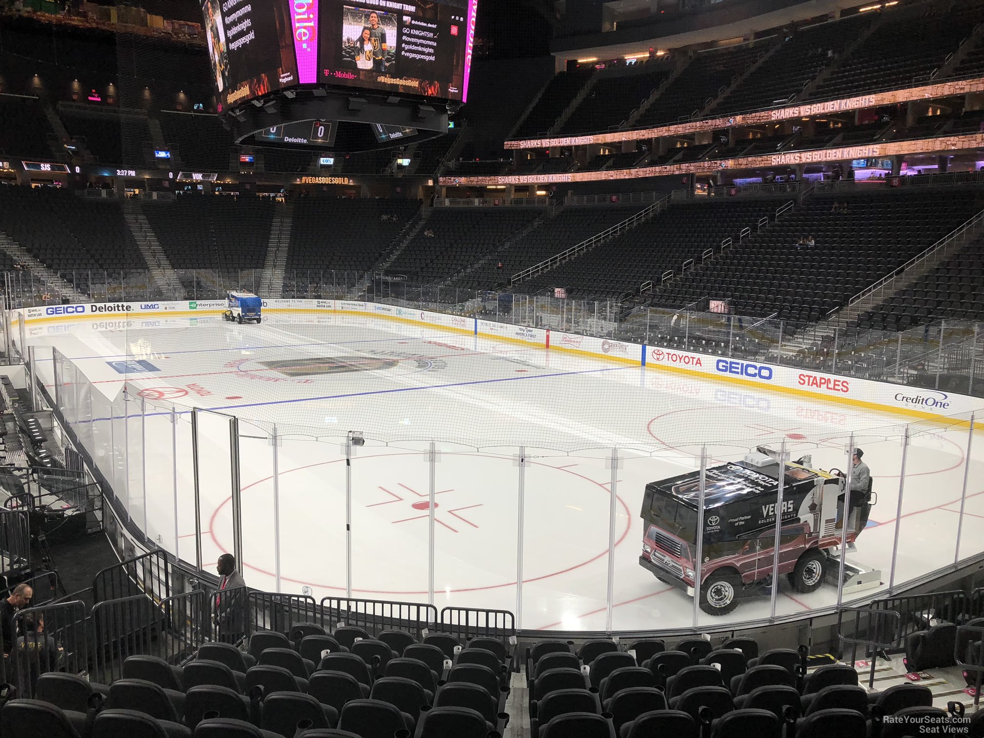 T Mobile Arena Las Vegas Seating Chart