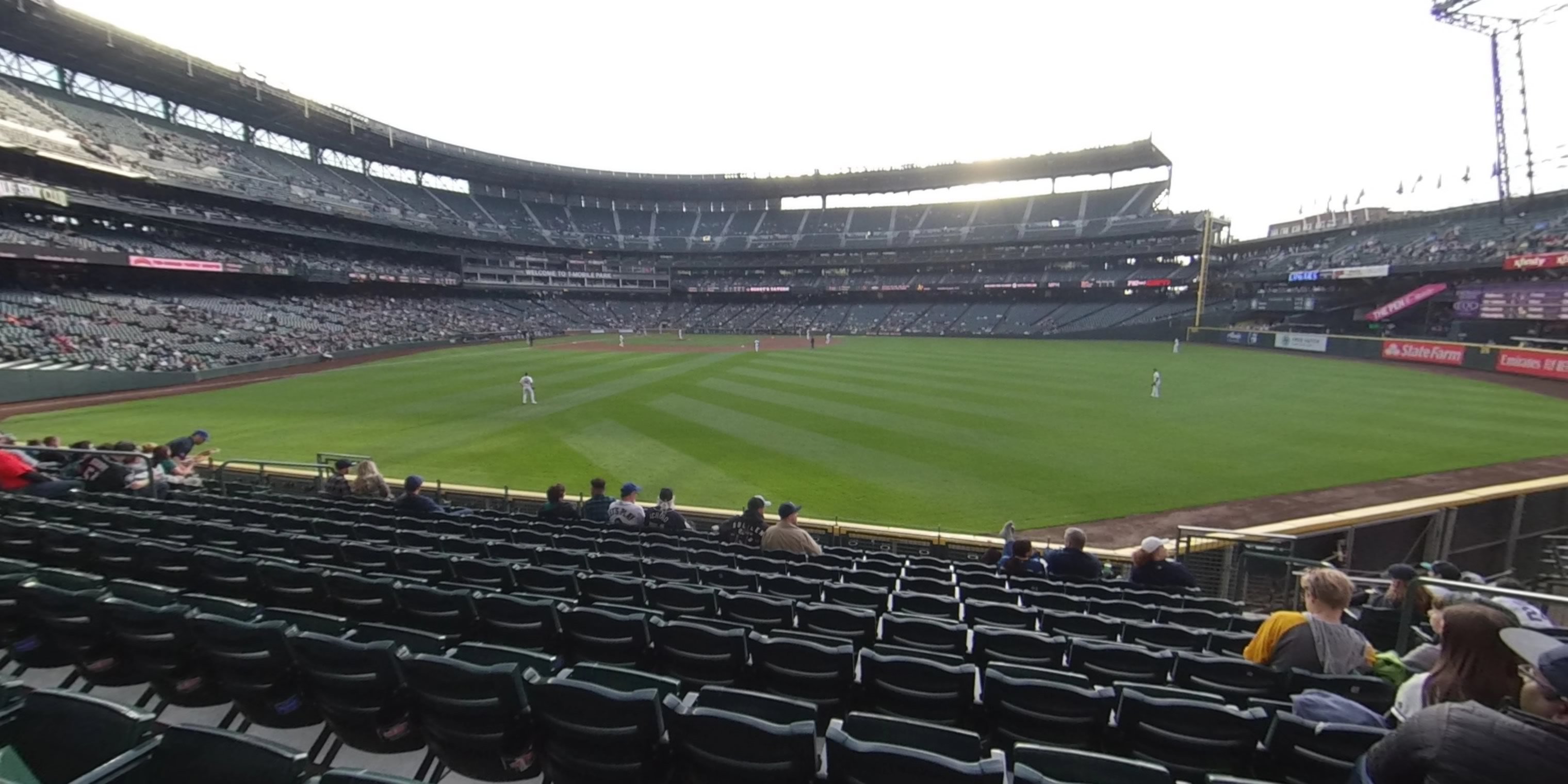 section 105 panoramic seat view  for baseball - t-mobile park
