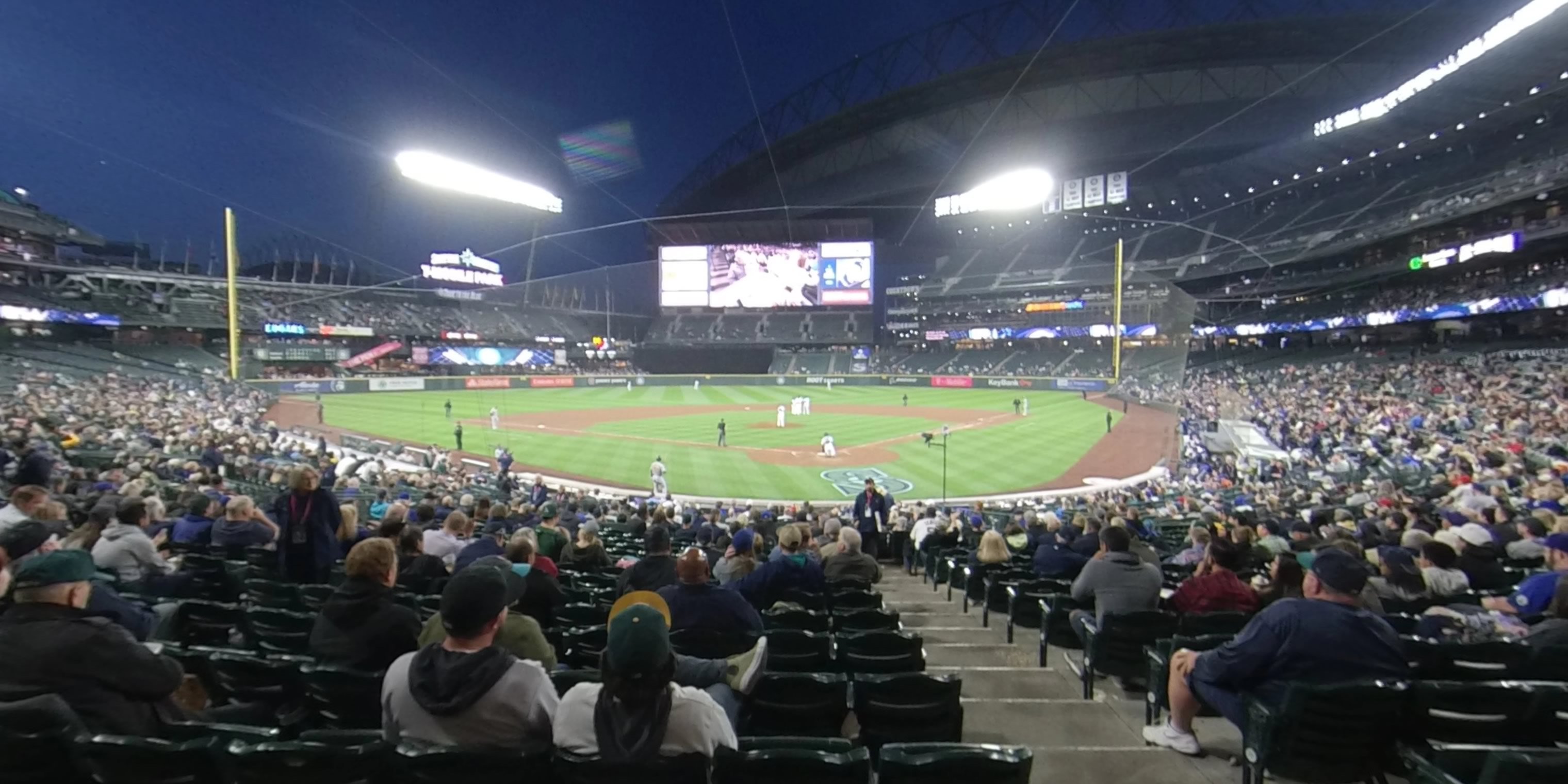 section 131 panoramic seat view  for baseball - t-mobile park