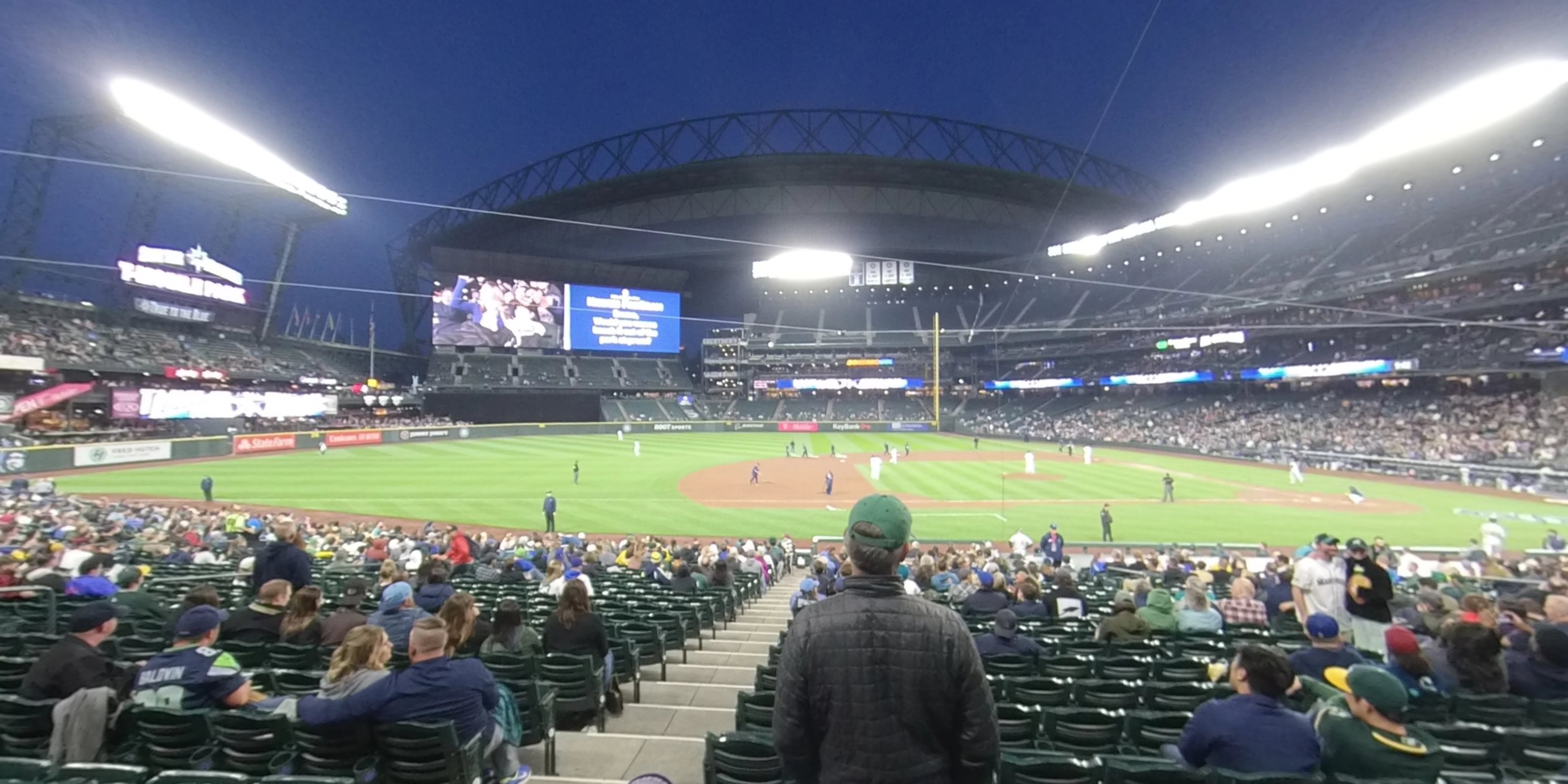 section 139 panoramic seat view  for baseball - t-mobile park