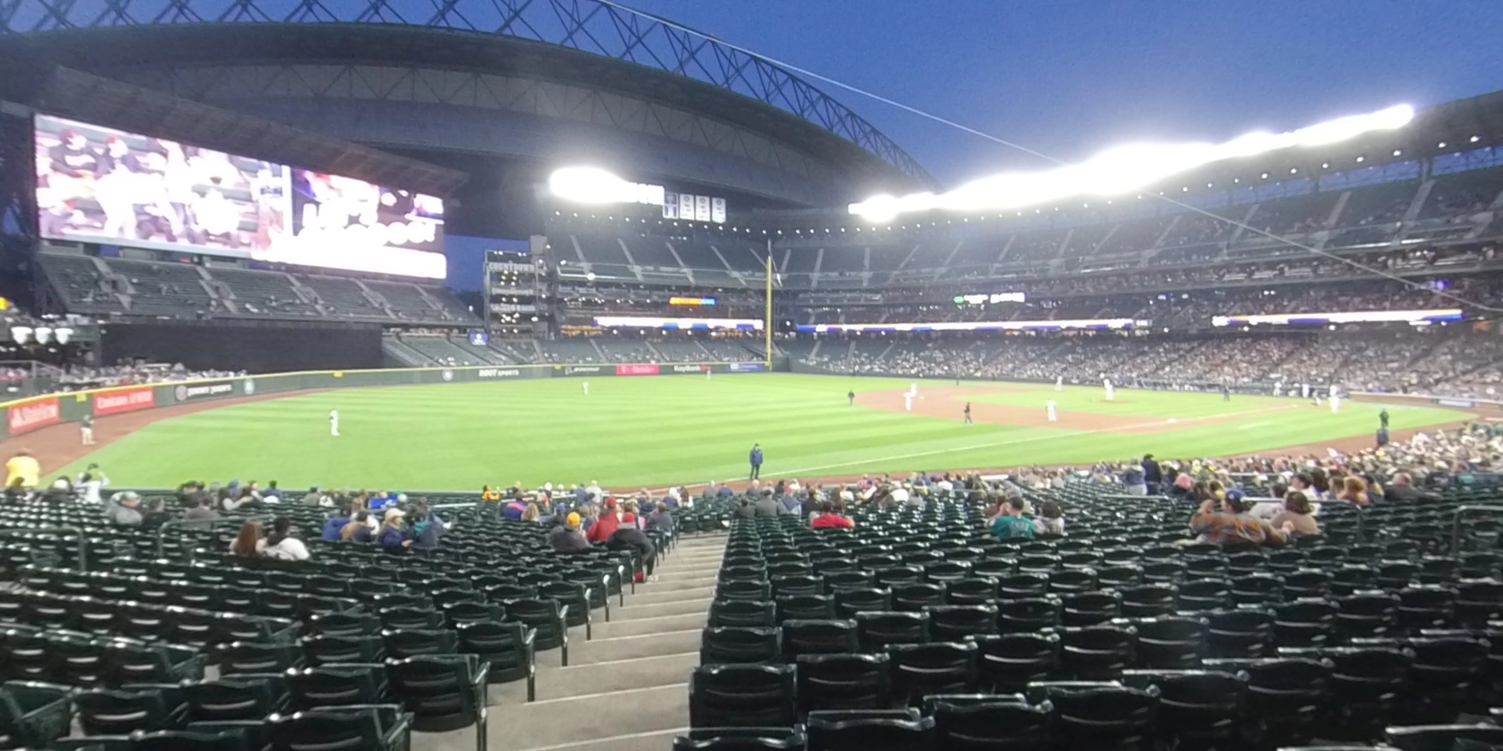 section 146 panoramic seat view  for baseball - t-mobile park