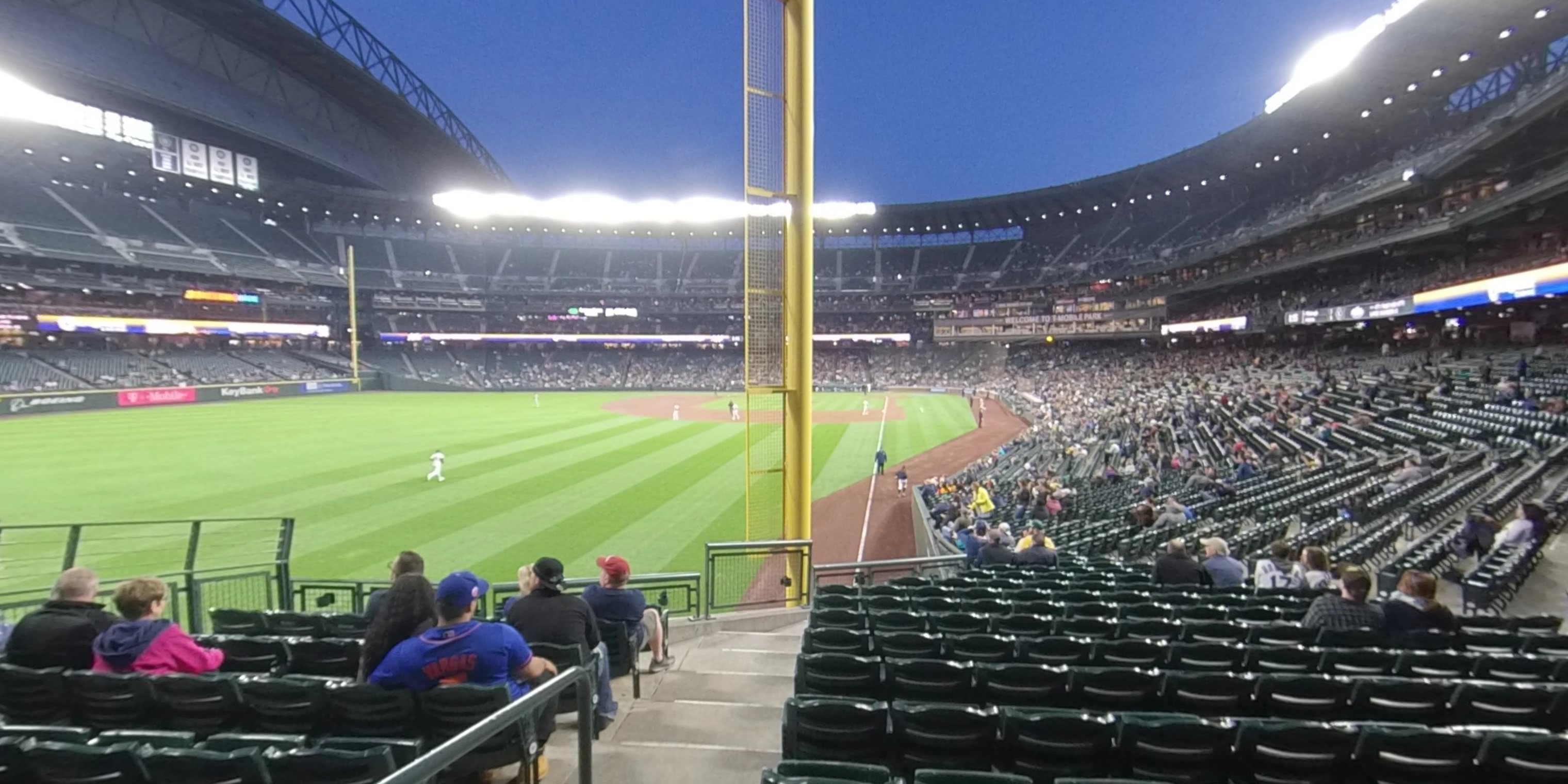 section 150 panoramic seat view  for baseball - t-mobile park