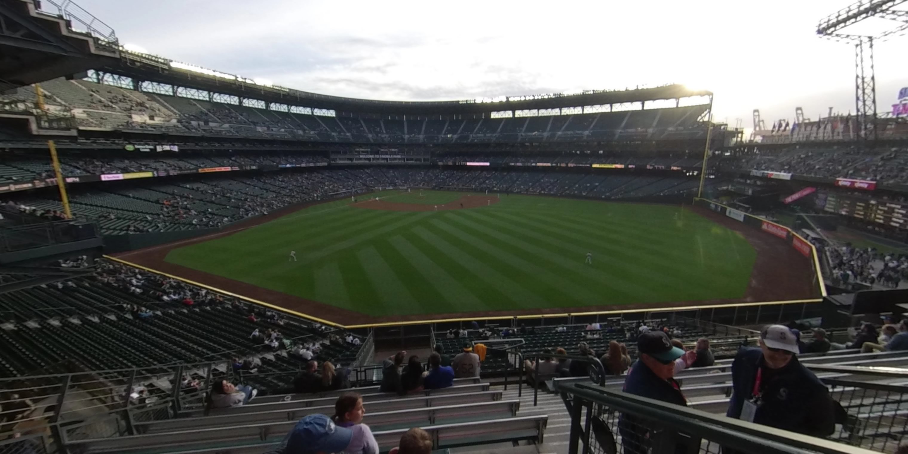 section 194 panoramic seat view  for baseball - t-mobile park