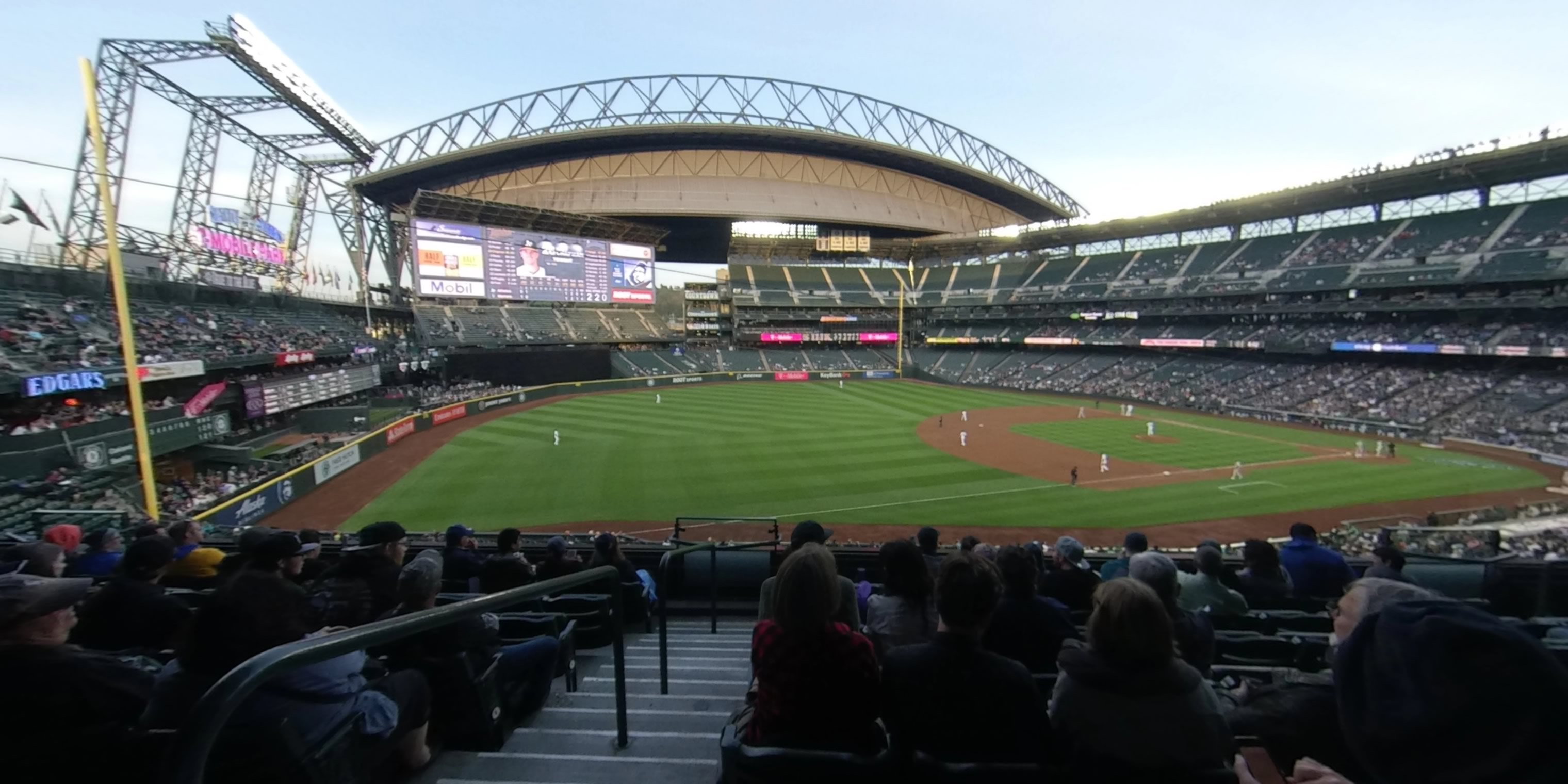 section 244 panoramic seat view  for baseball - t-mobile park