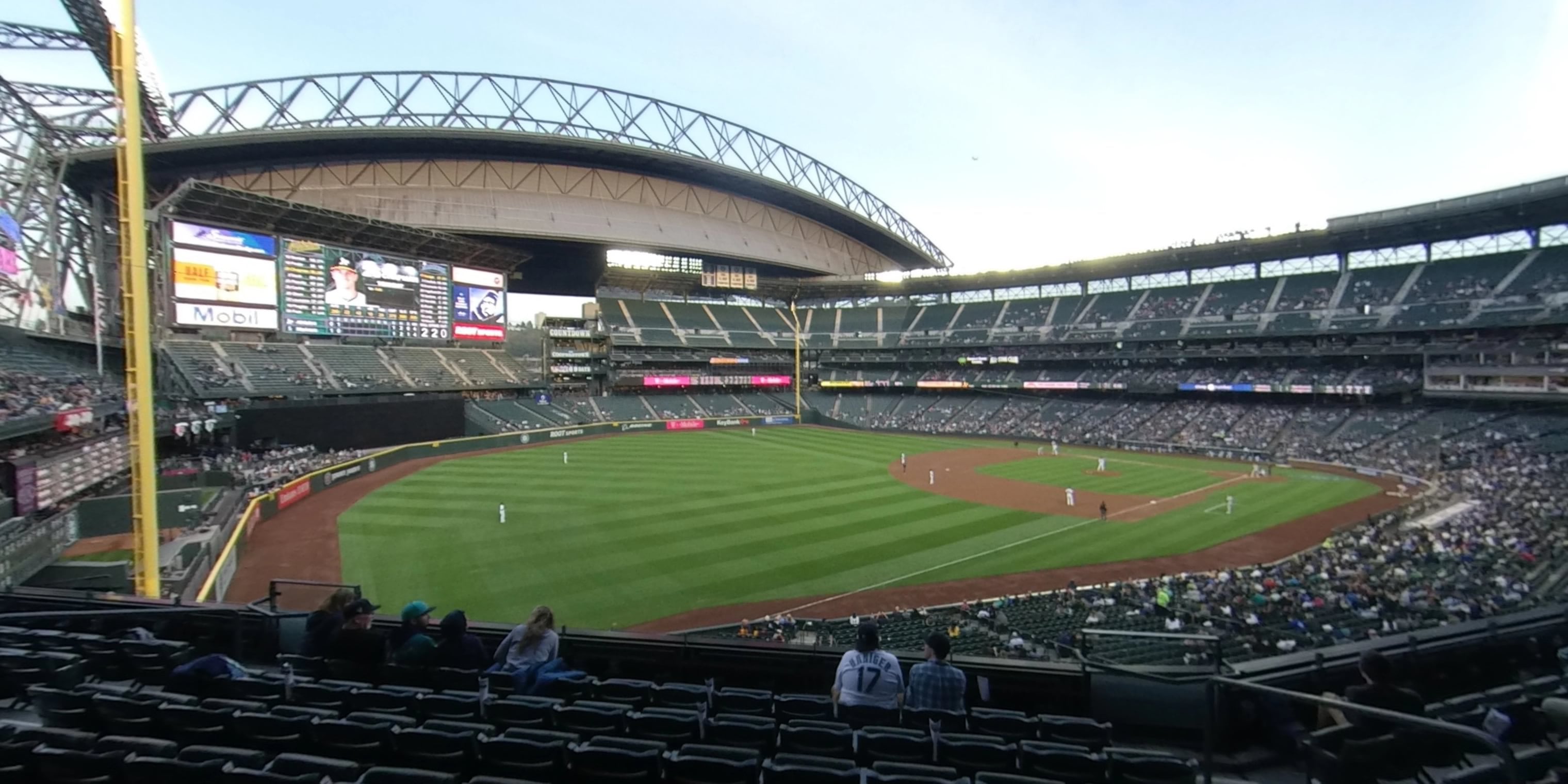 section 246 panoramic seat view  for baseball - t-mobile park