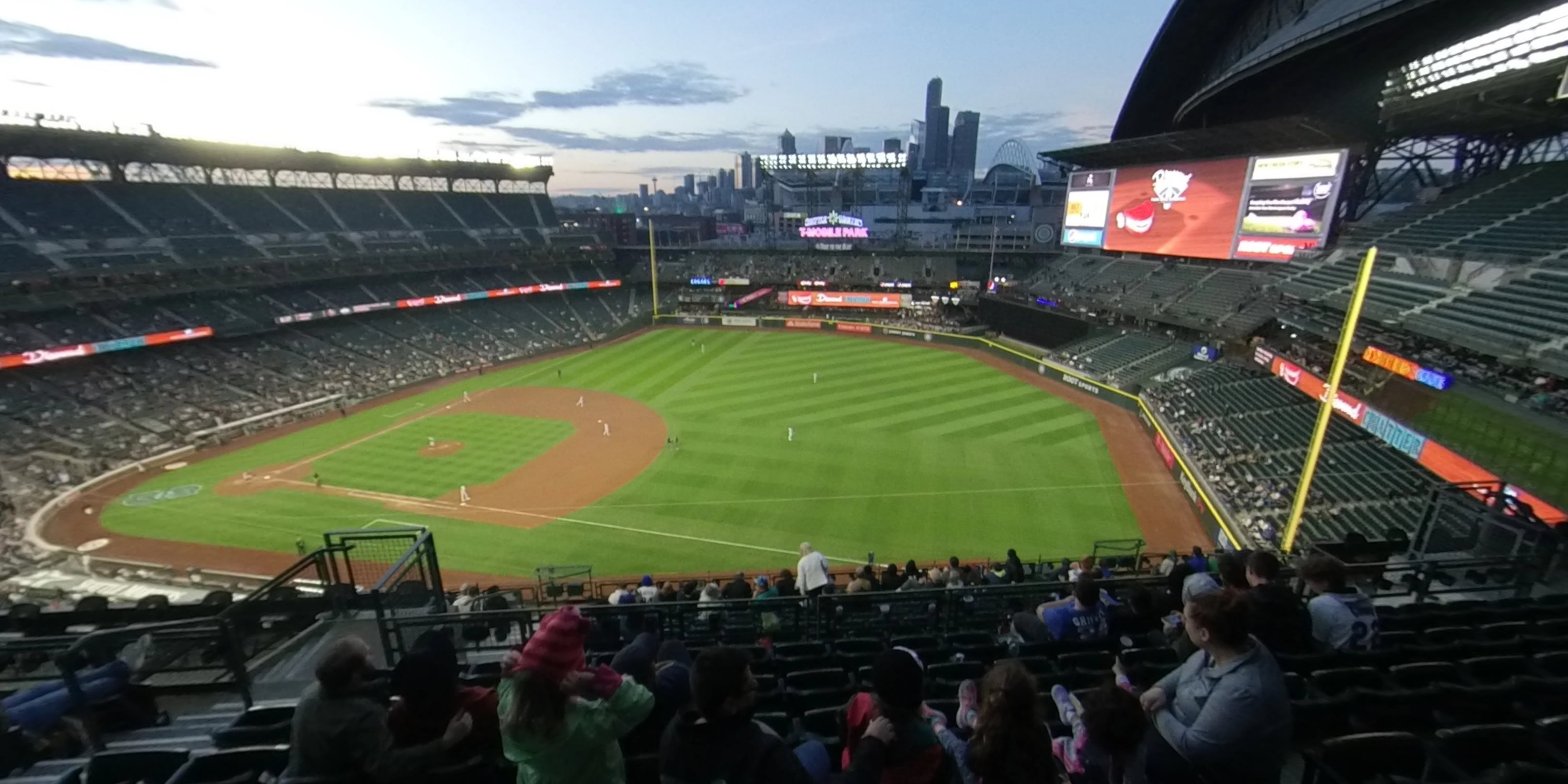 section 316 panoramic seat view  for baseball - t-mobile park