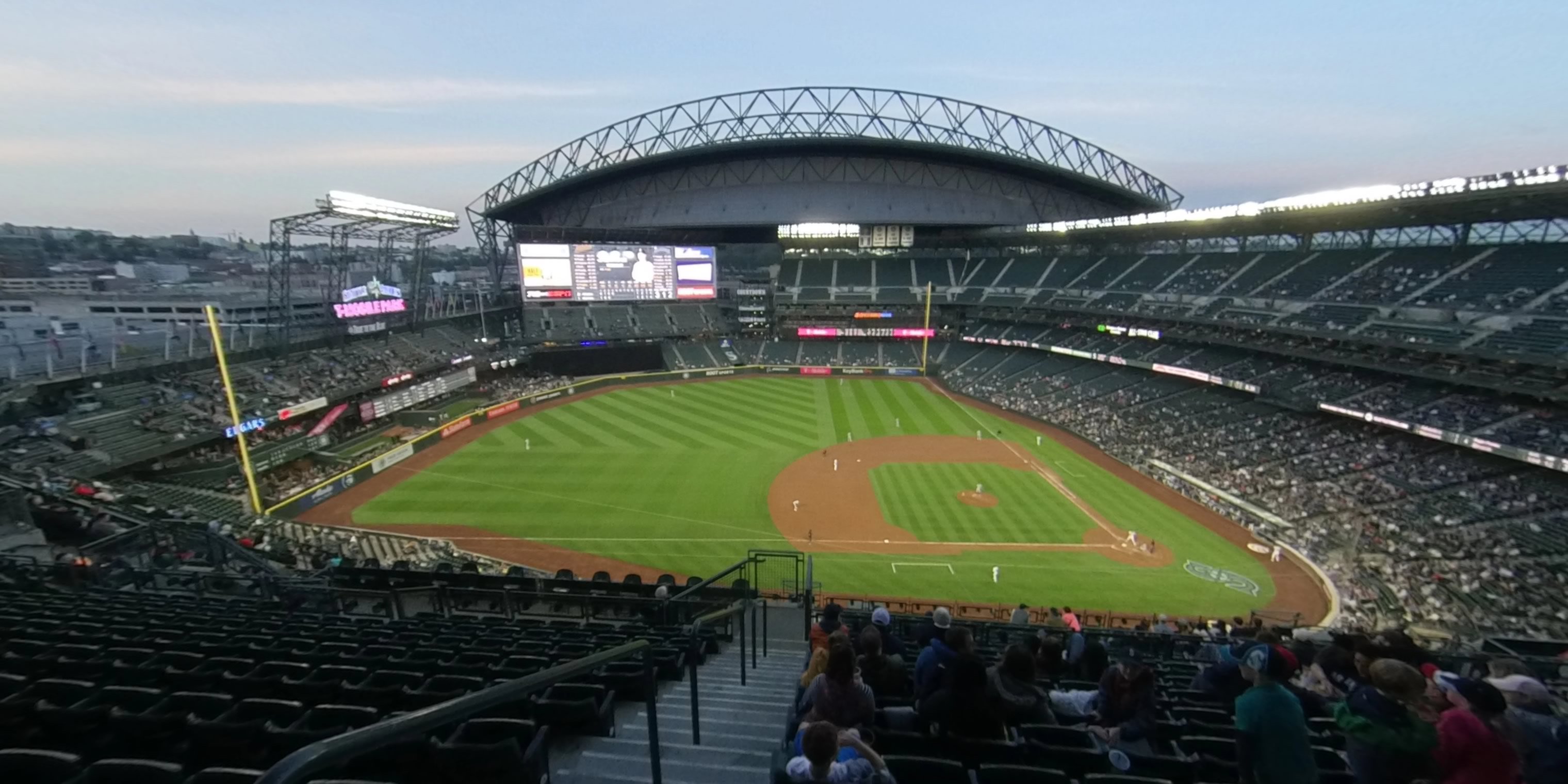 section 339 panoramic seat view  for baseball - t-mobile park