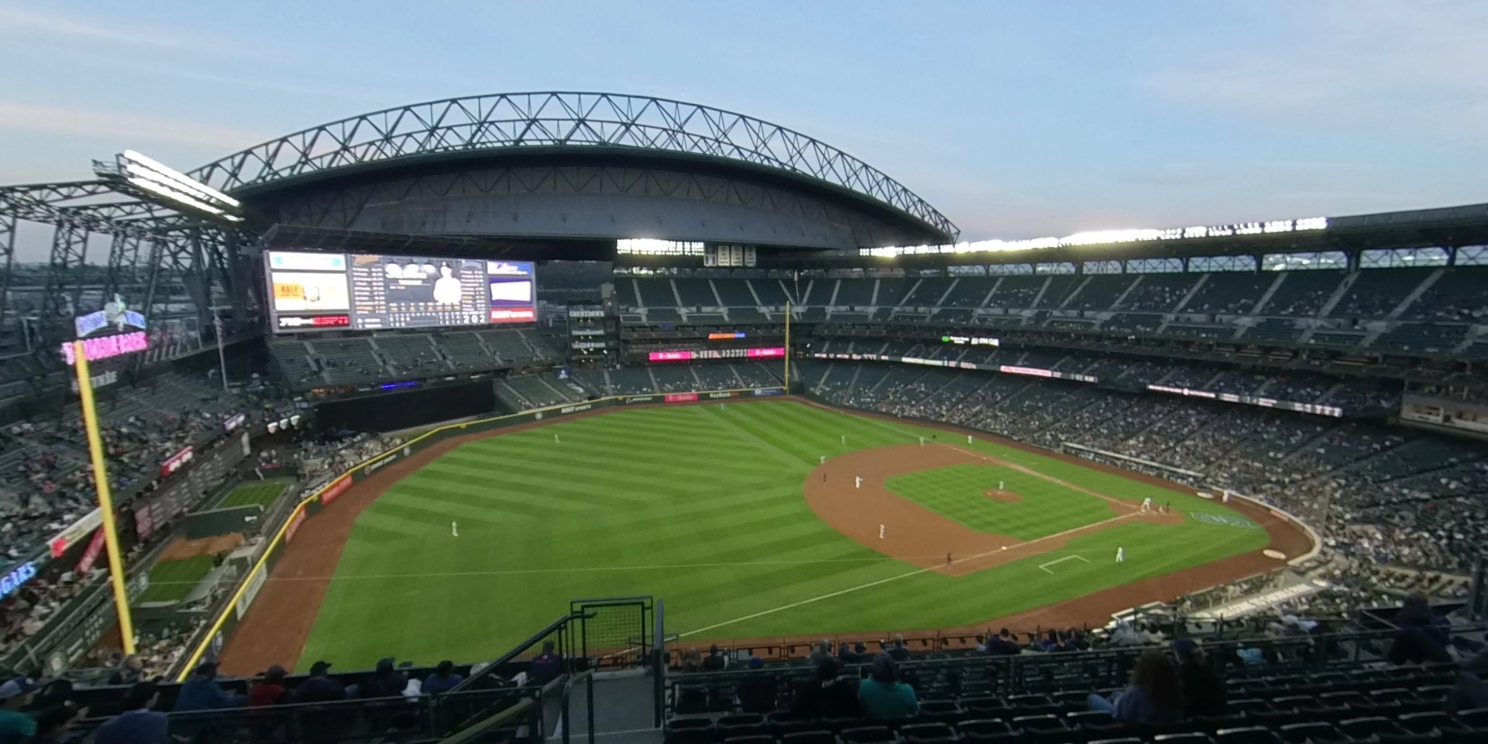 section 344 panoramic seat view  for baseball - t-mobile park
