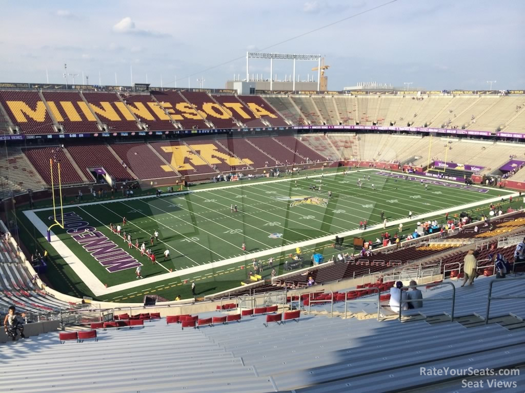 section 246, row 28 seat view  - huntington bank stadium