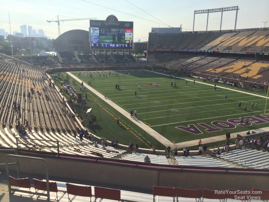 section 231, row 7 seat view  - huntington bank stadium