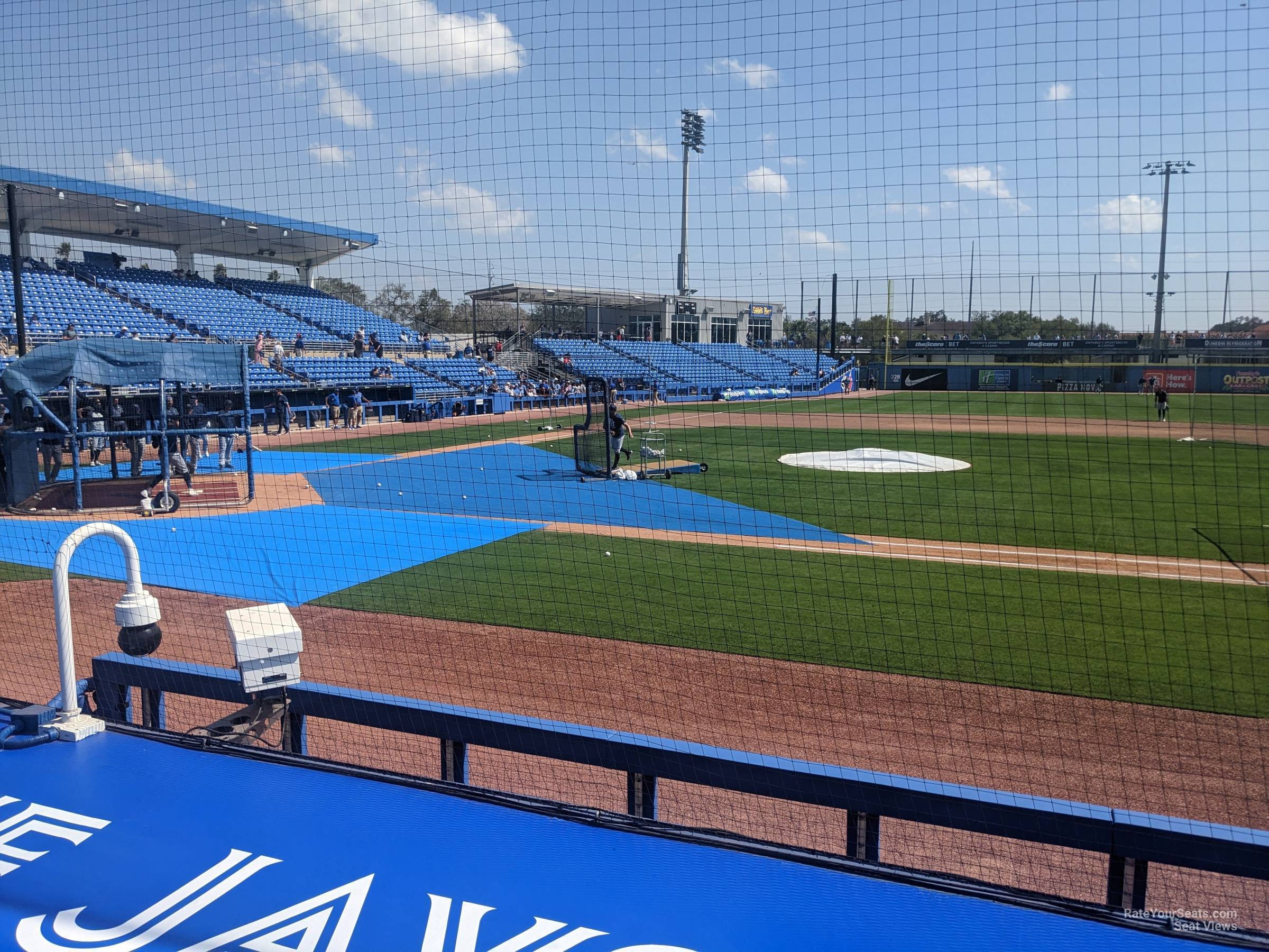 section 104, row 5 seat view  - td ballpark