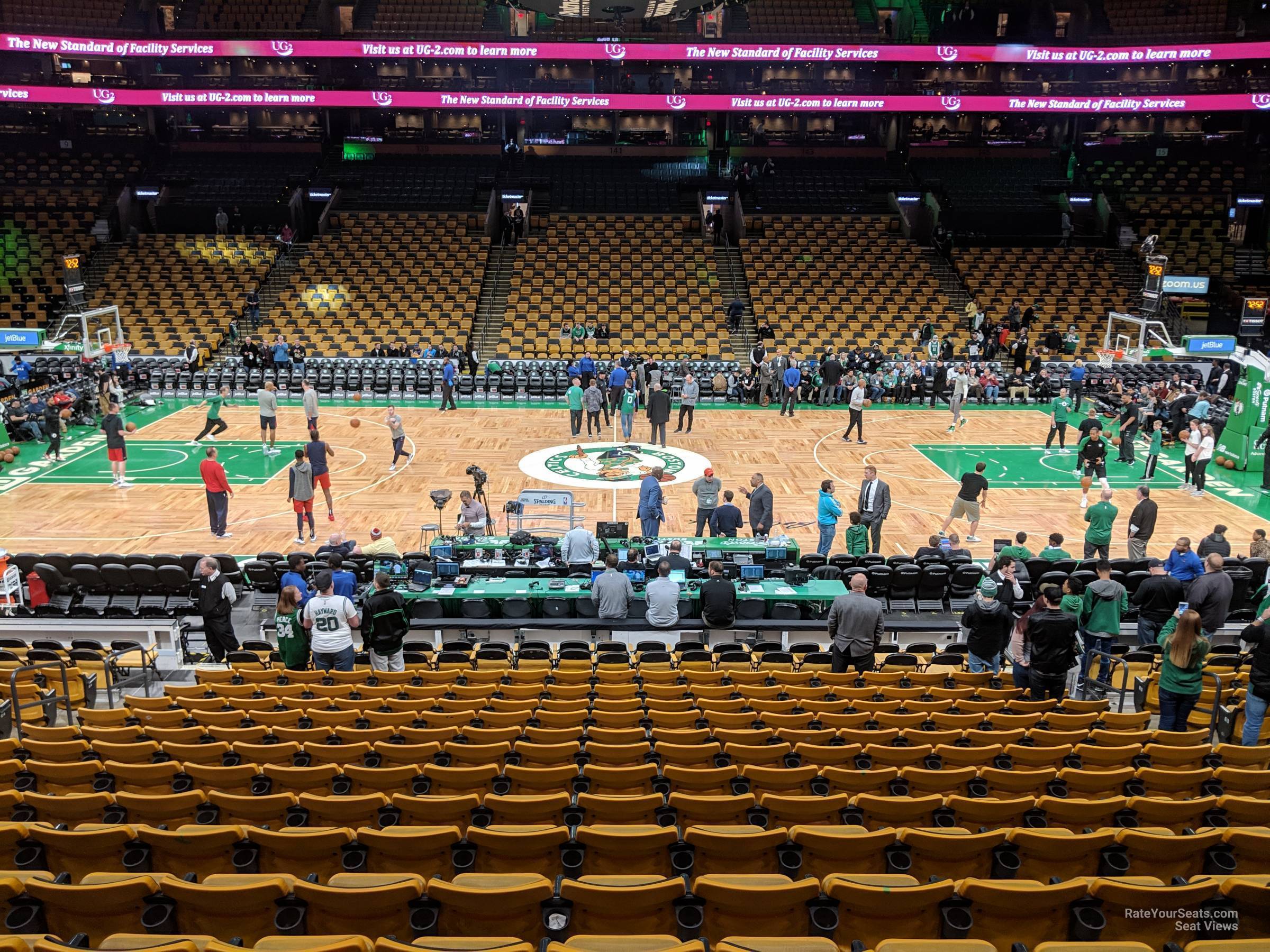 Loge 20 at TD Garden 