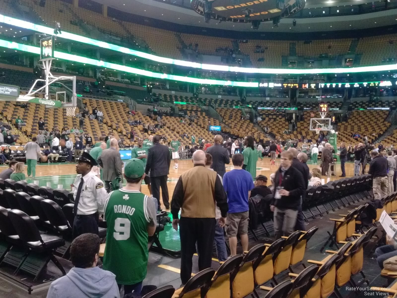 Loge 4 at TD Garden 