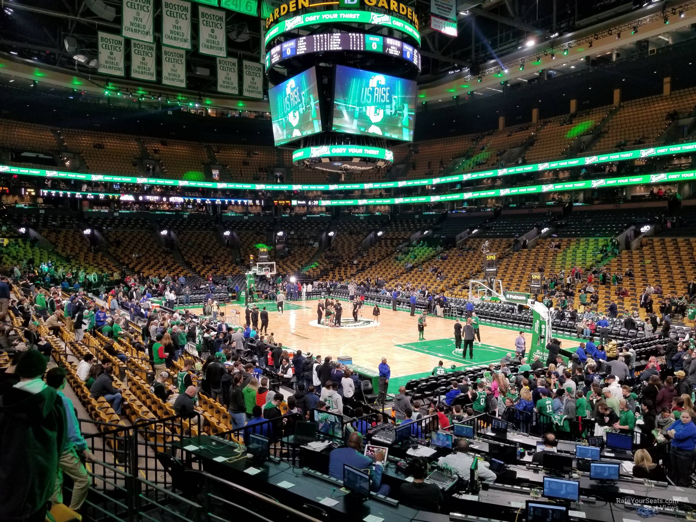 Loge 6 at TD Garden 