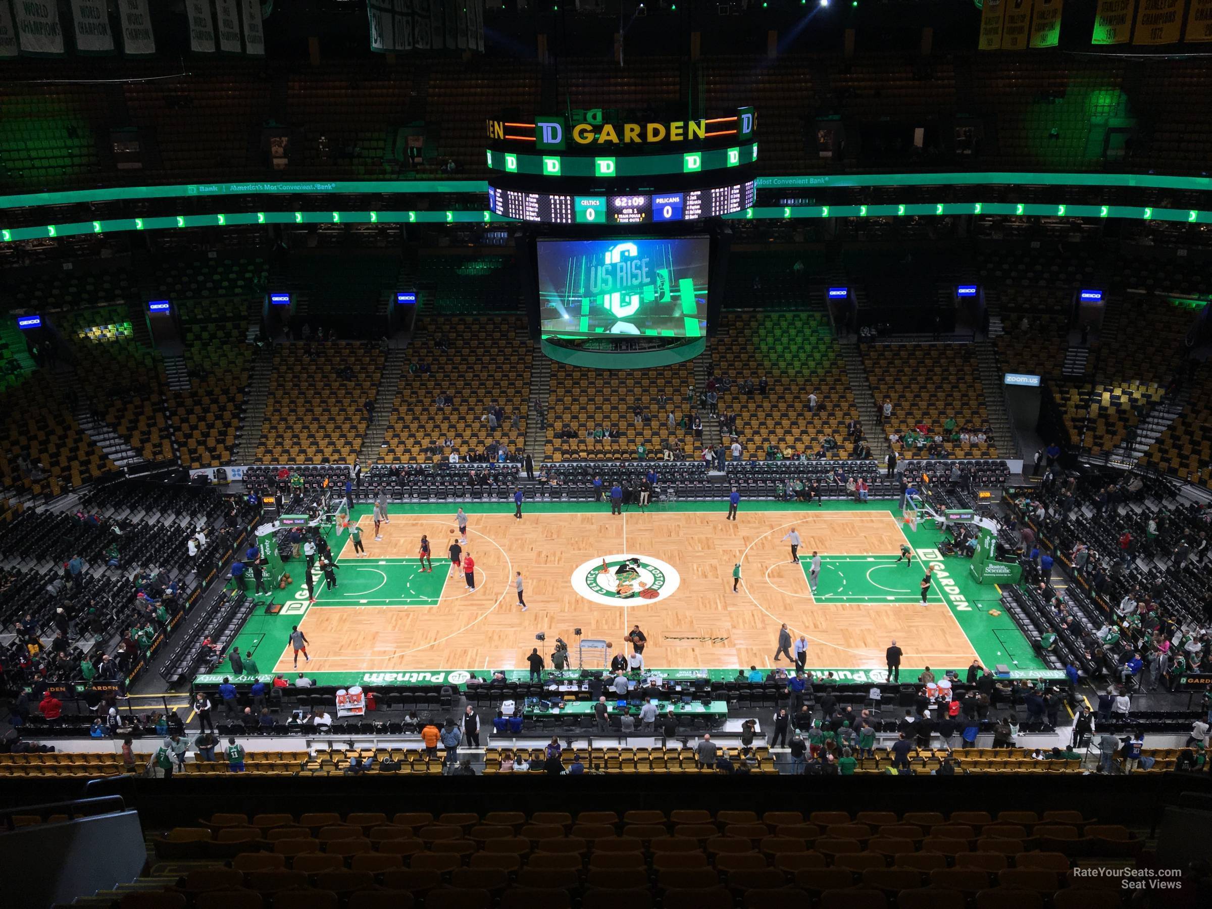 Section 301 at TD Garden 