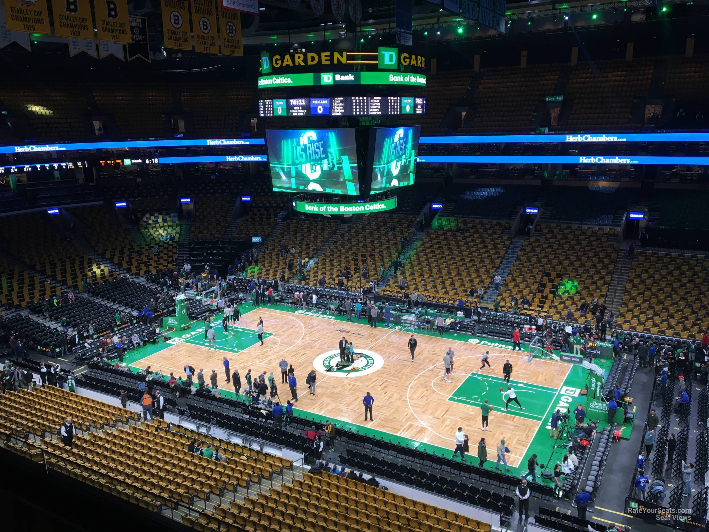 Td Garden Section 314 Boston Celtics Rateyourseats Com