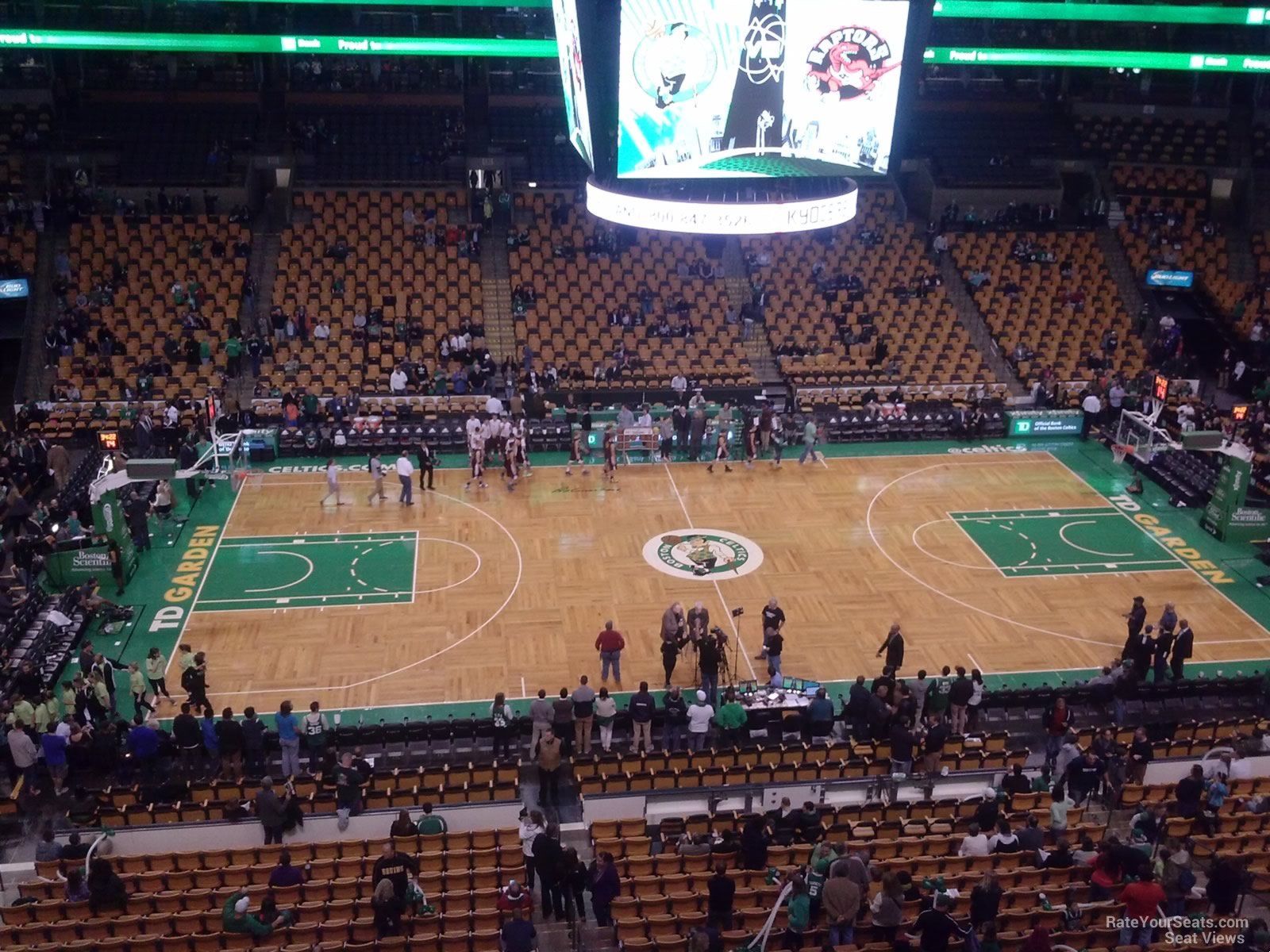 Courtside at TD Garden 