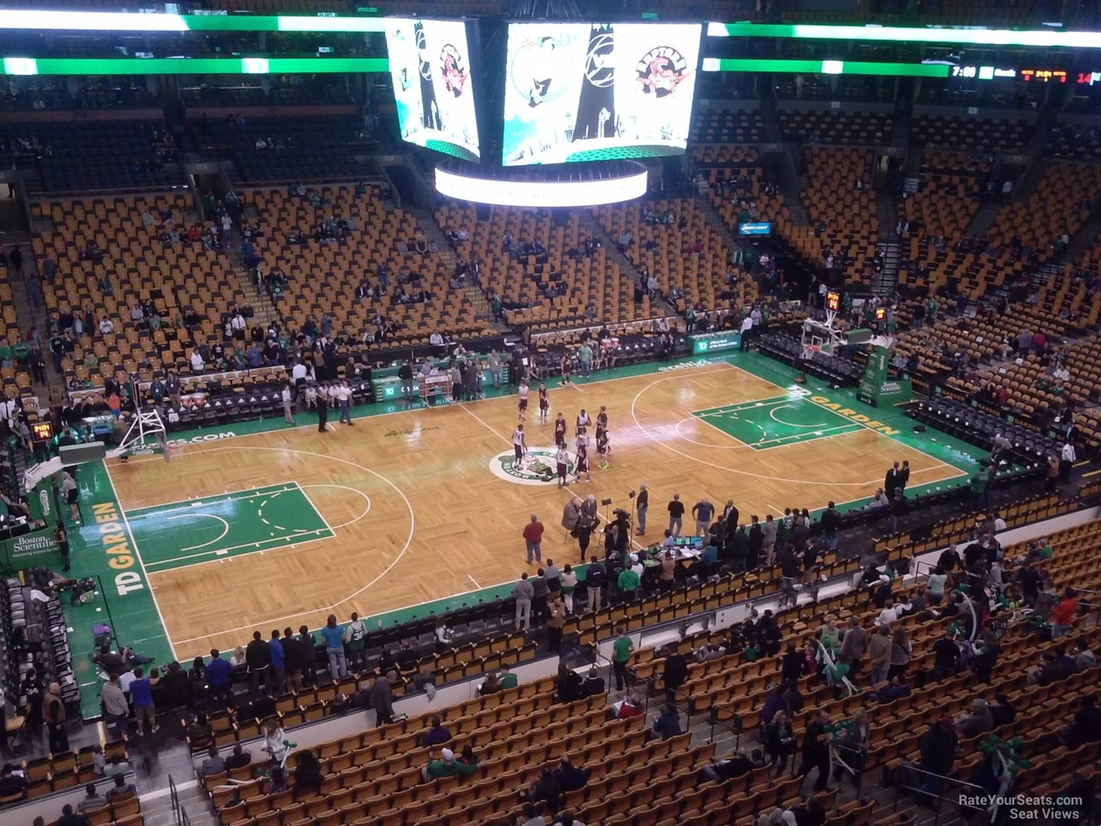 Td Garden Seat View Celtics - Garden Ftempo1600 x 1200