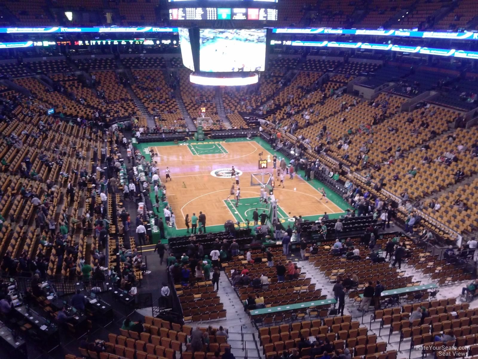 Section 325 At Td Garden Boston Celtics Rateyourseats Com