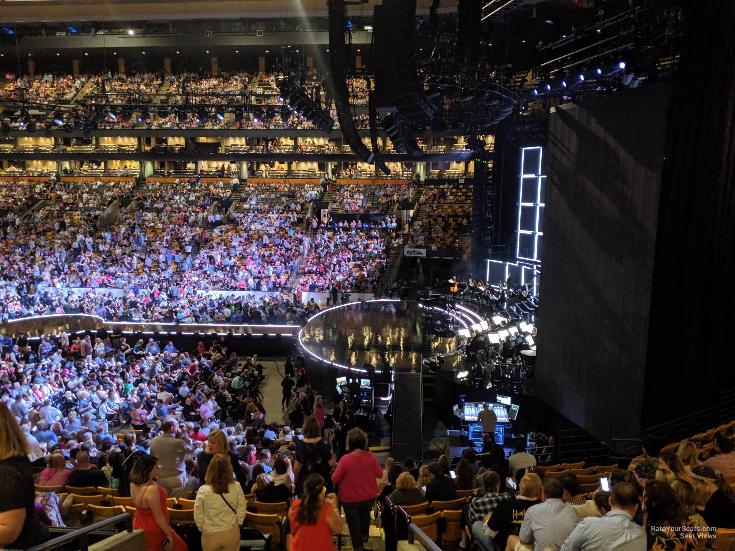 Section 107 at TD Garden for Concerts