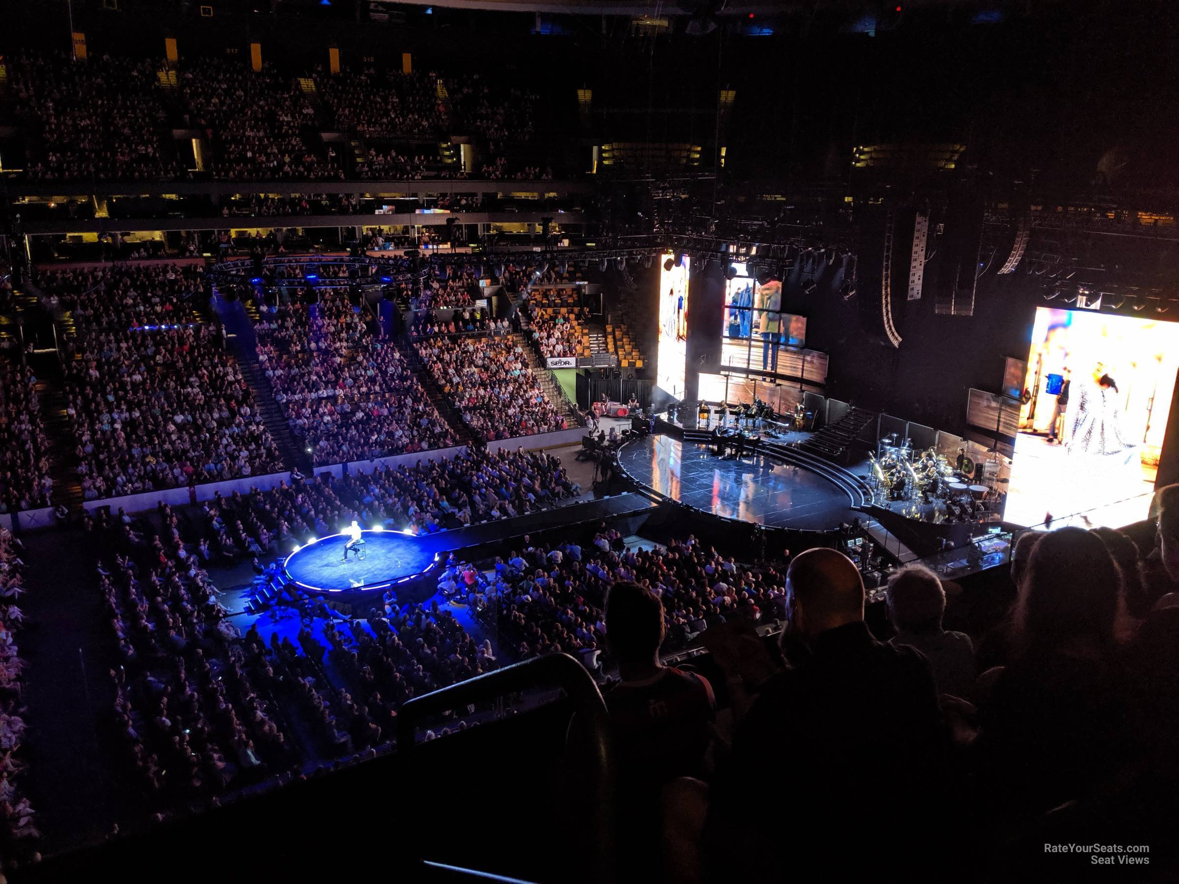 Seat View Td Garden Concert Fasci Garden