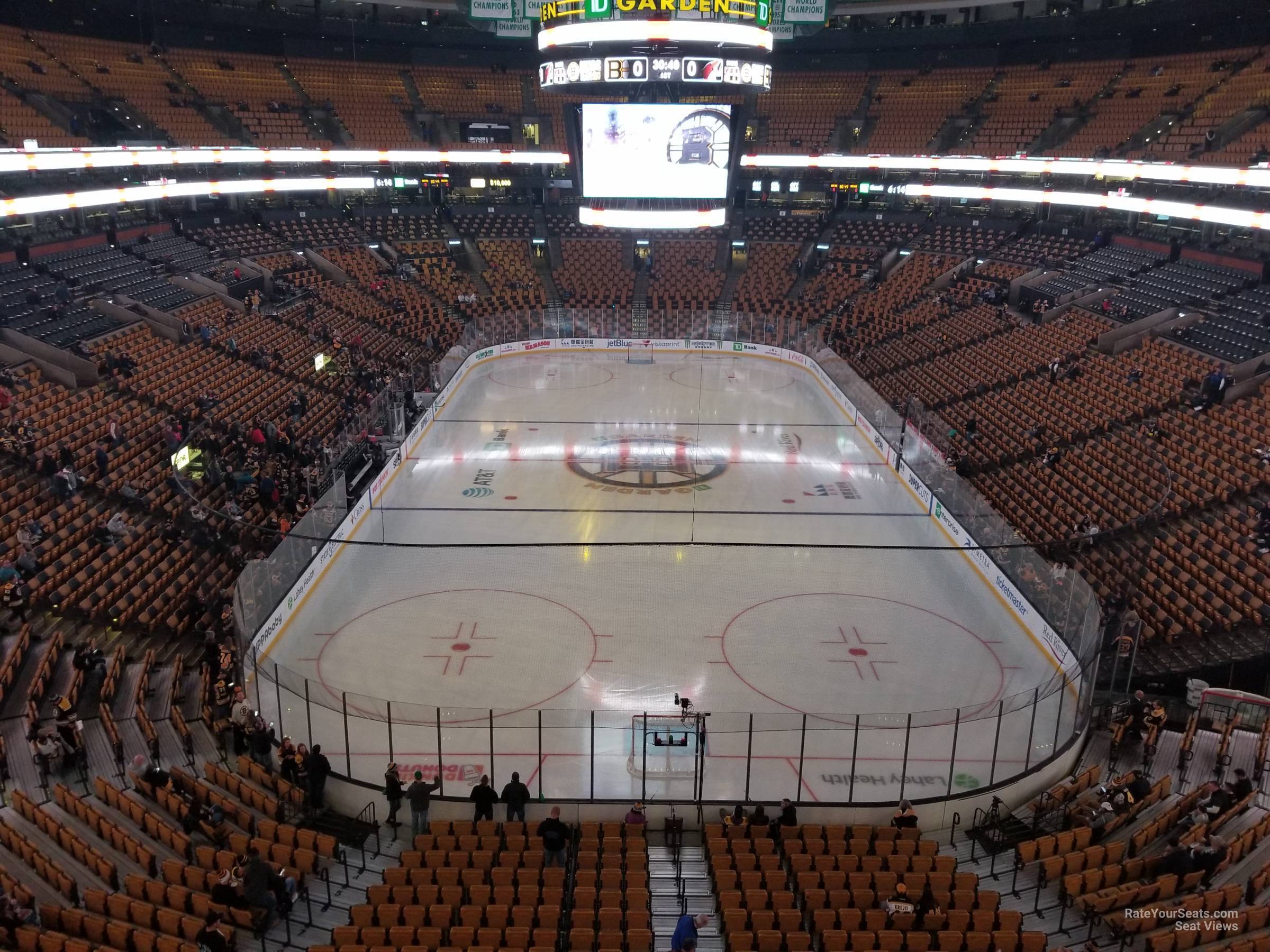 Section 324 At Td Garden Boston Bruins Rateyourseats Com