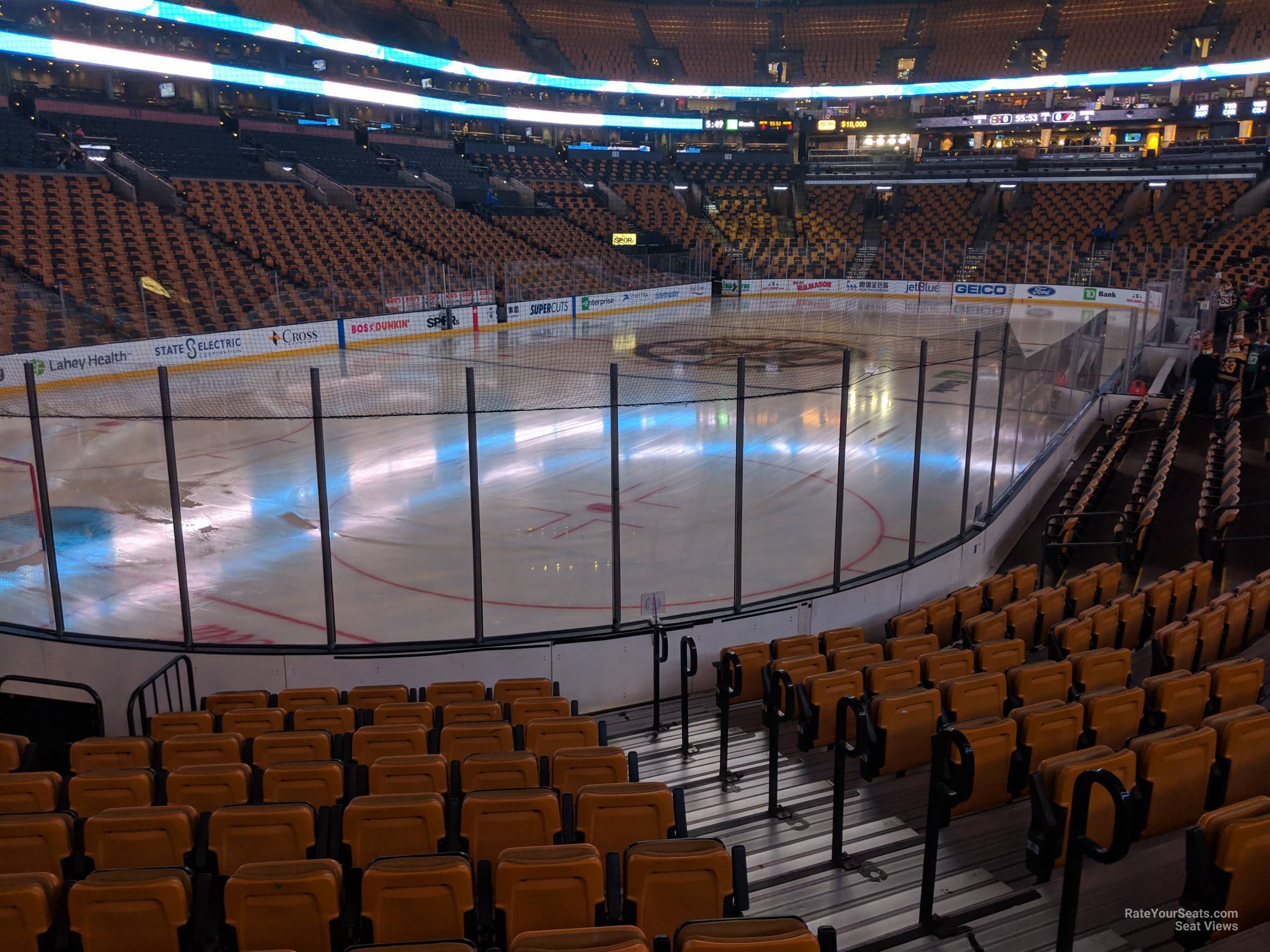 TD Garden Loge 5 Boston Bruins
