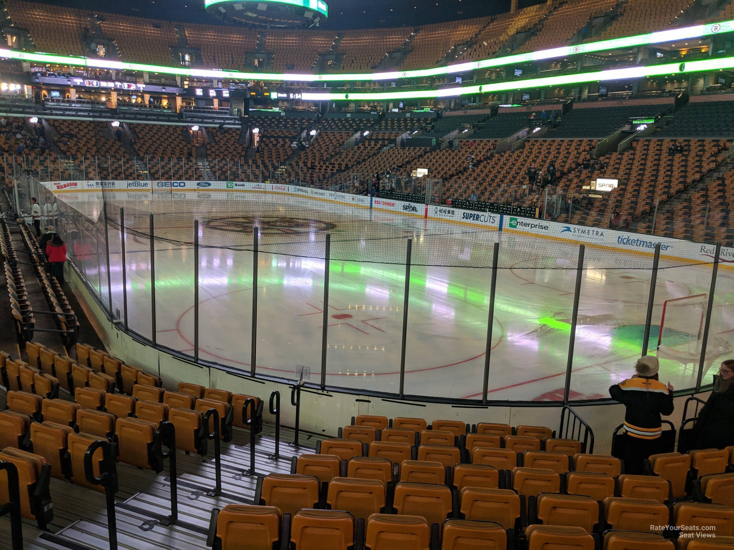 TD Garden Loge 8 Boston Bruins
