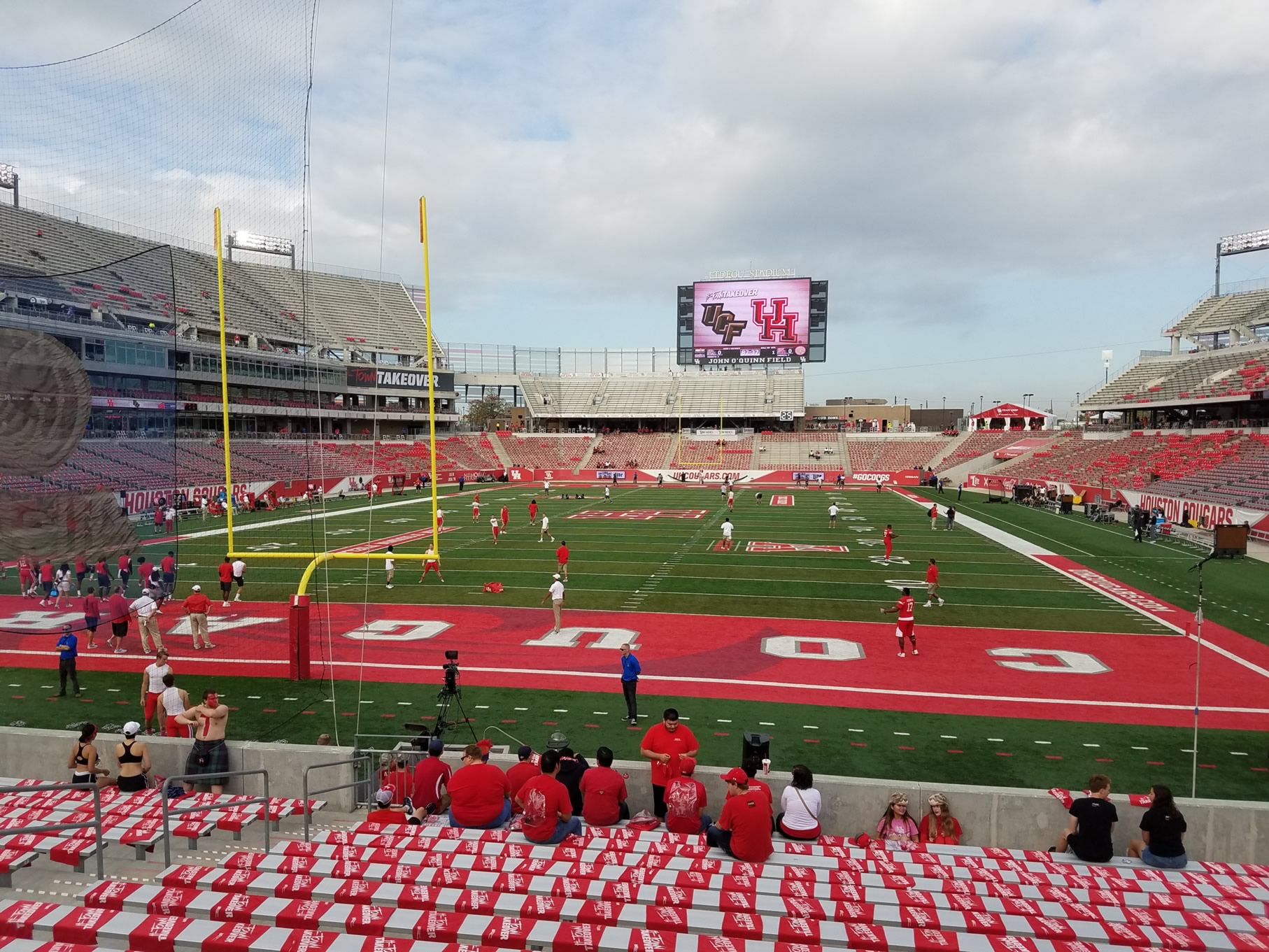 section 137, row 16 seat view  - tdecu stadium