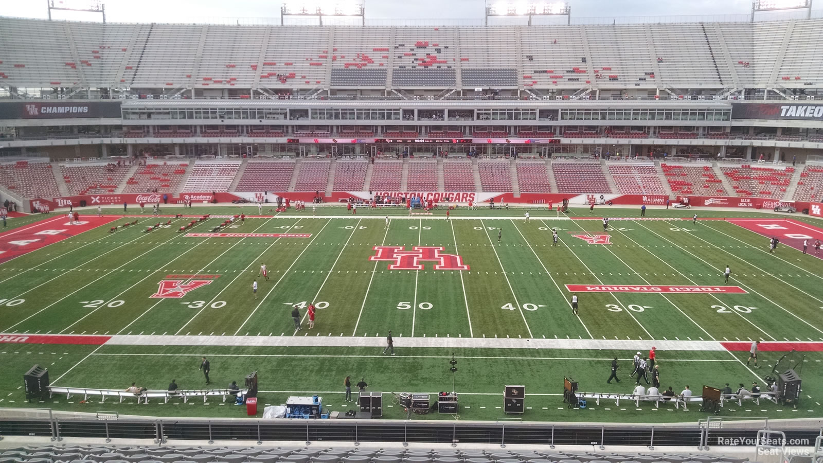 section 229, row 14 seat view  - tdecu stadium