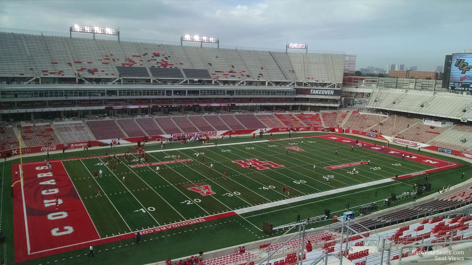 section 333, row 7 seat view  - tdecu stadium