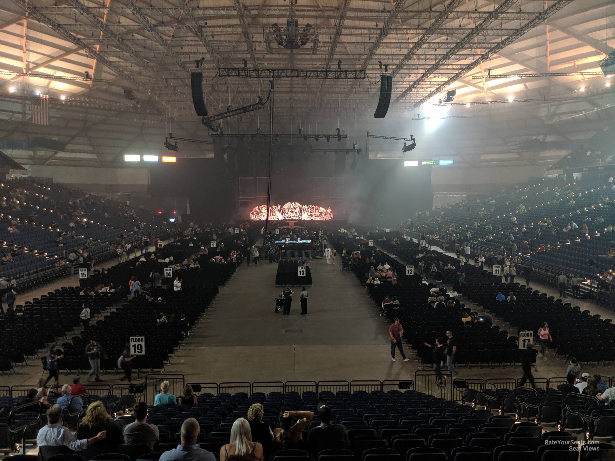 Tacoma Dome Floor Seating Chart