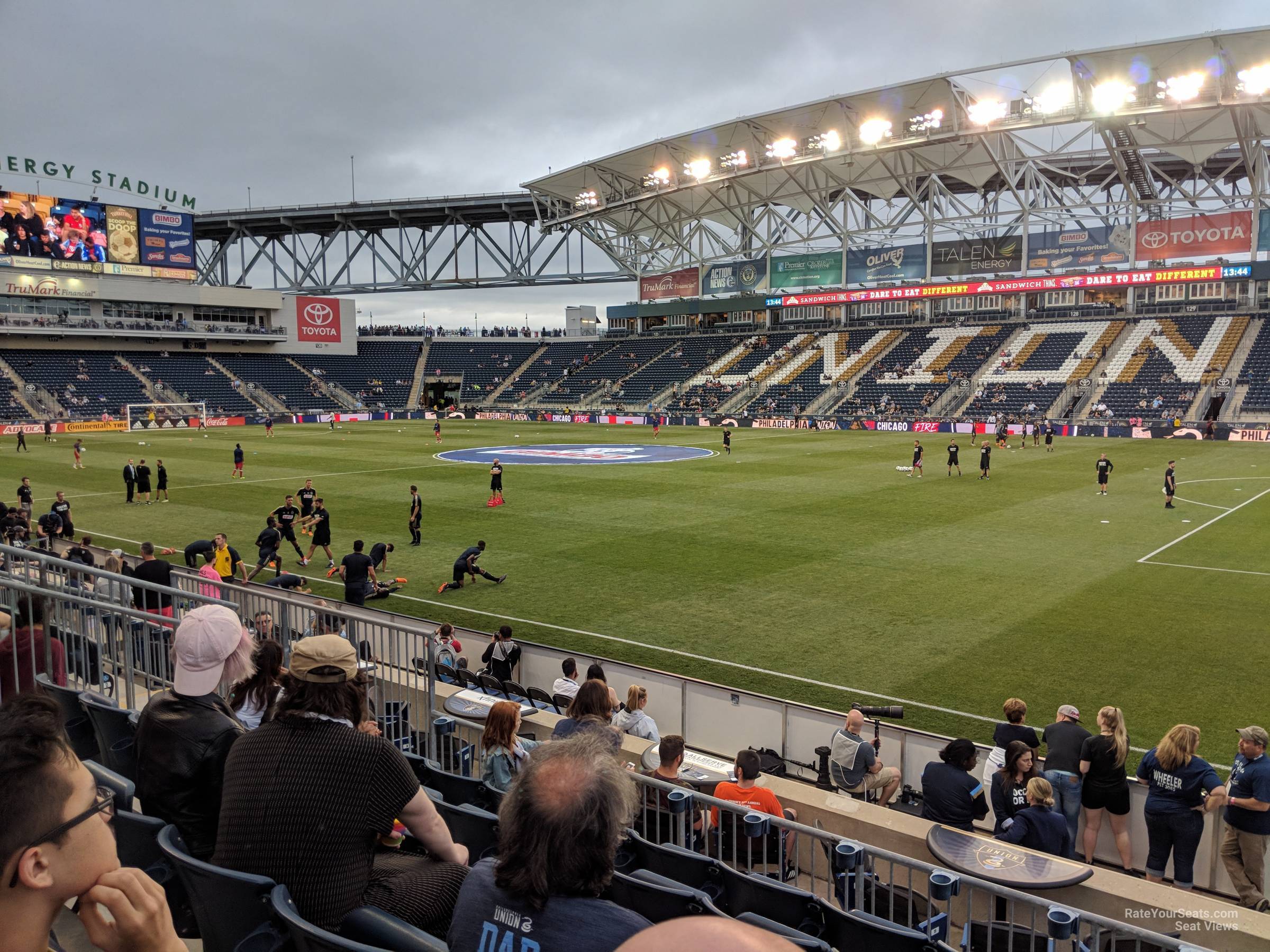 section 103, row j seat view  - subaru park