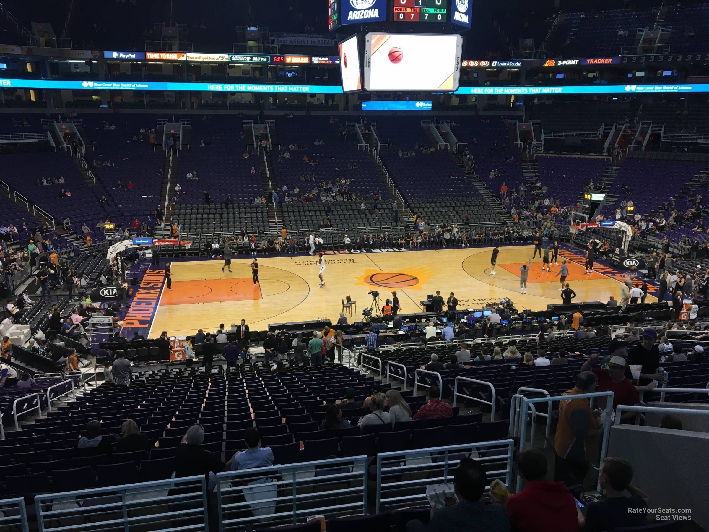 Talking Stick Resort Arena Section 103 Phoenix Suns