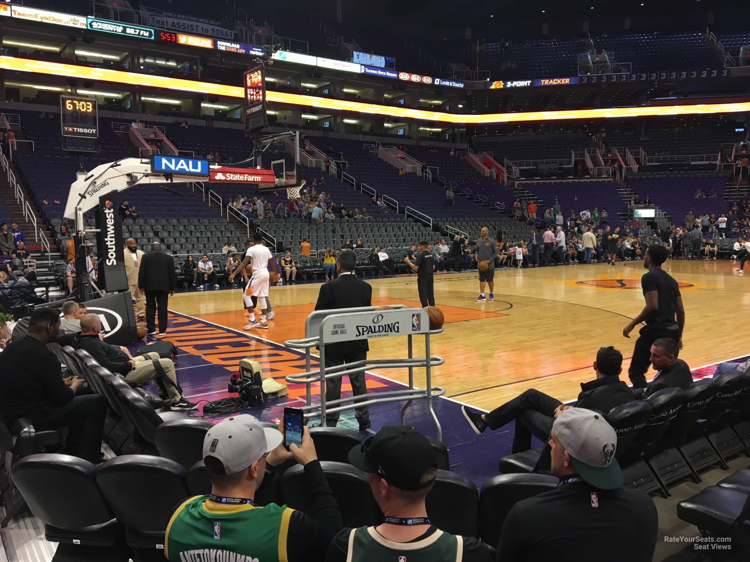 Floor 105 at Talking Stick Resort Arena Phoenix Suns