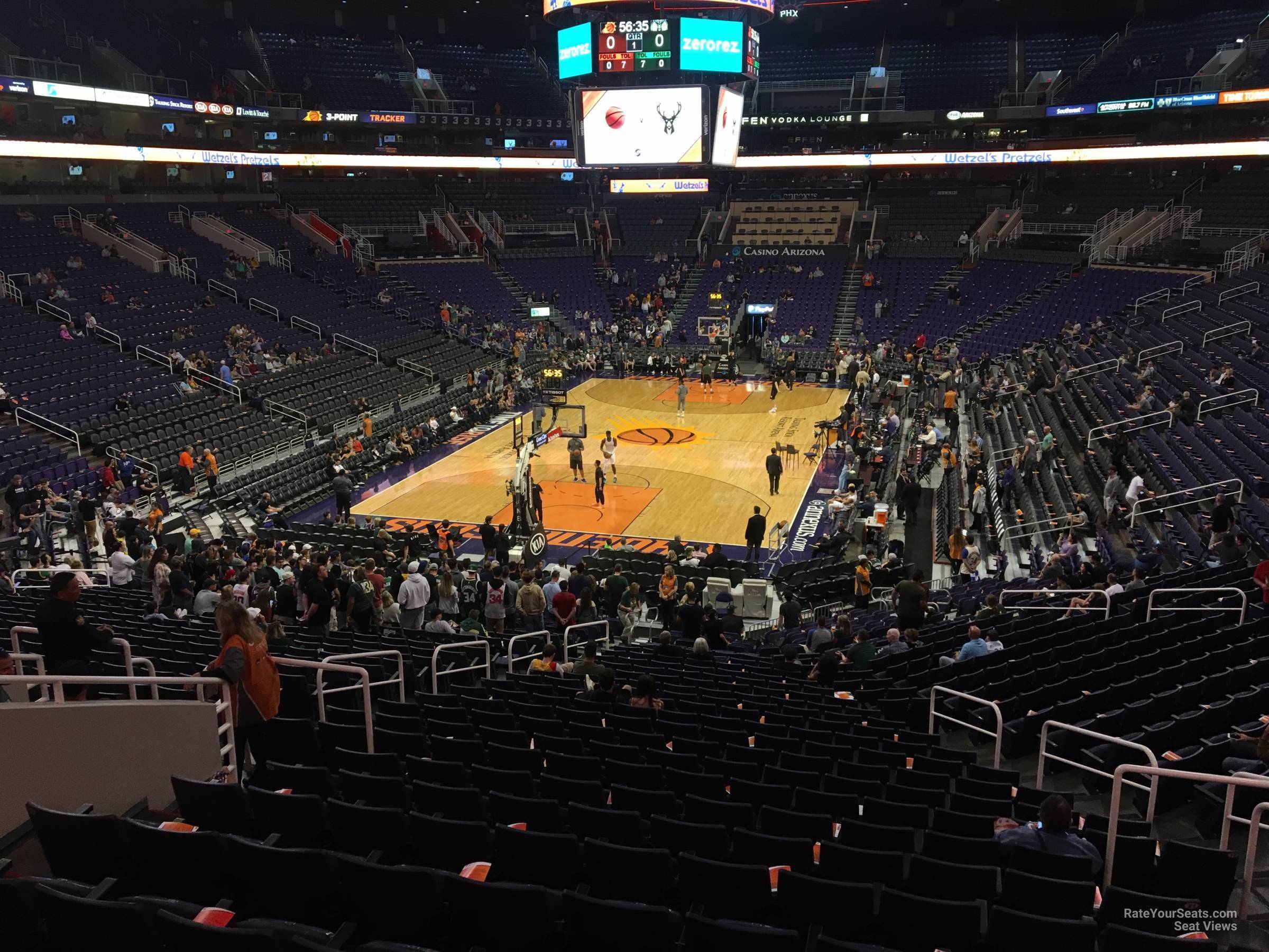 Talking Stick Resort Arena Section 107 - Phoenix Suns - RateYourSeats.com2400 x 1800