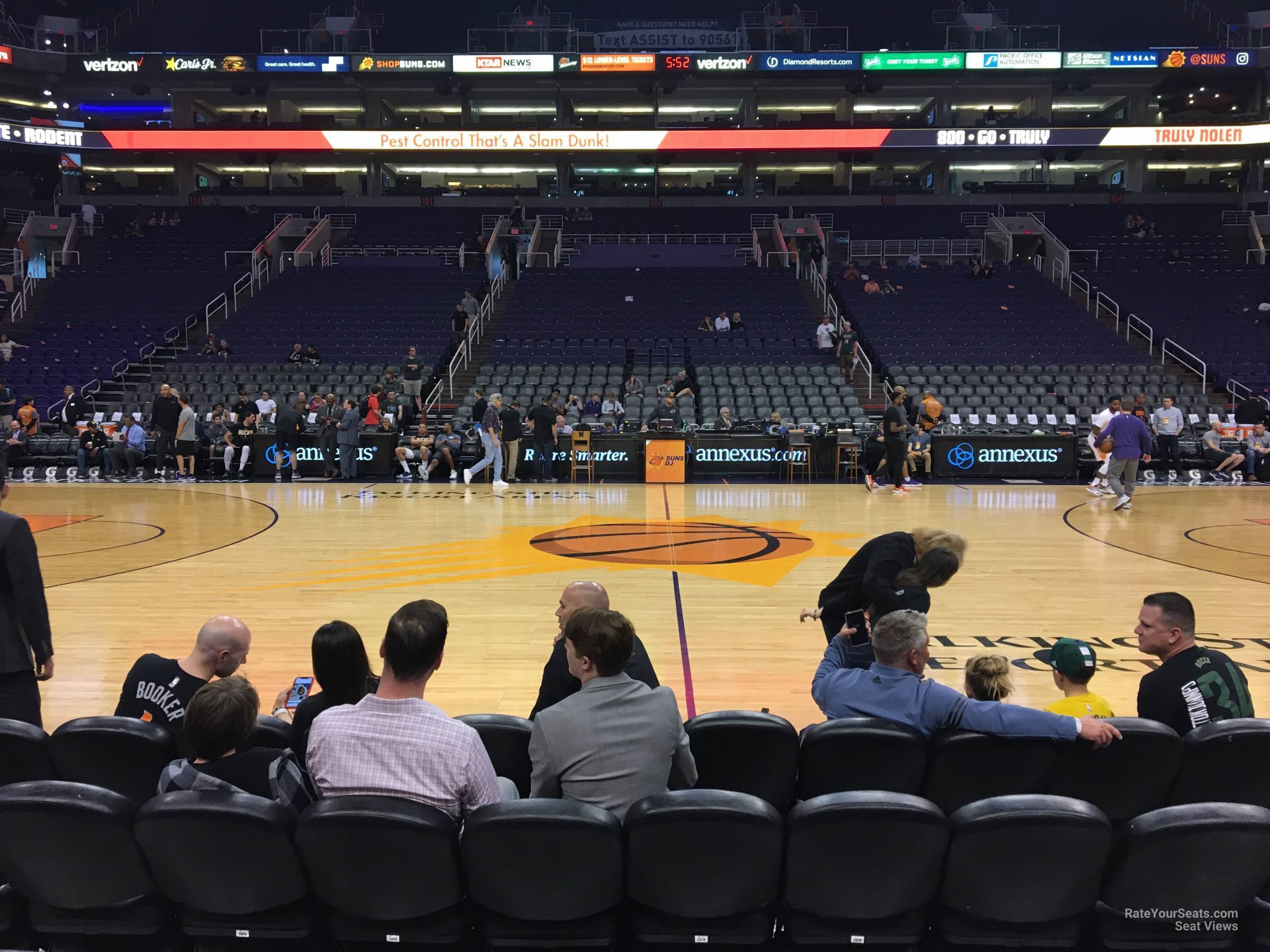 Floor 114 at Talking Stick Resort Arena Phoenix Suns