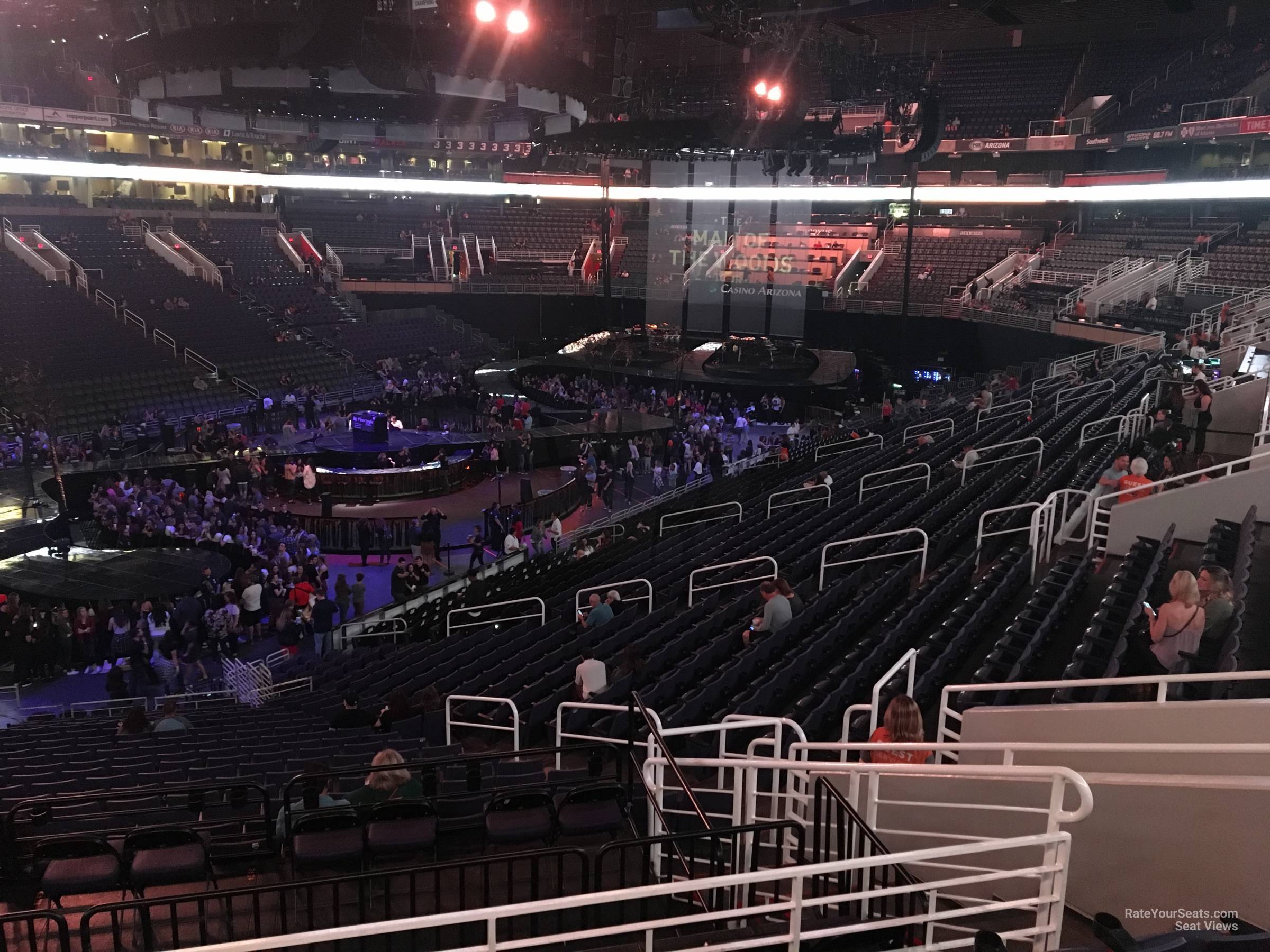 Talking Stick Resort Arena Seating Chart With Rows