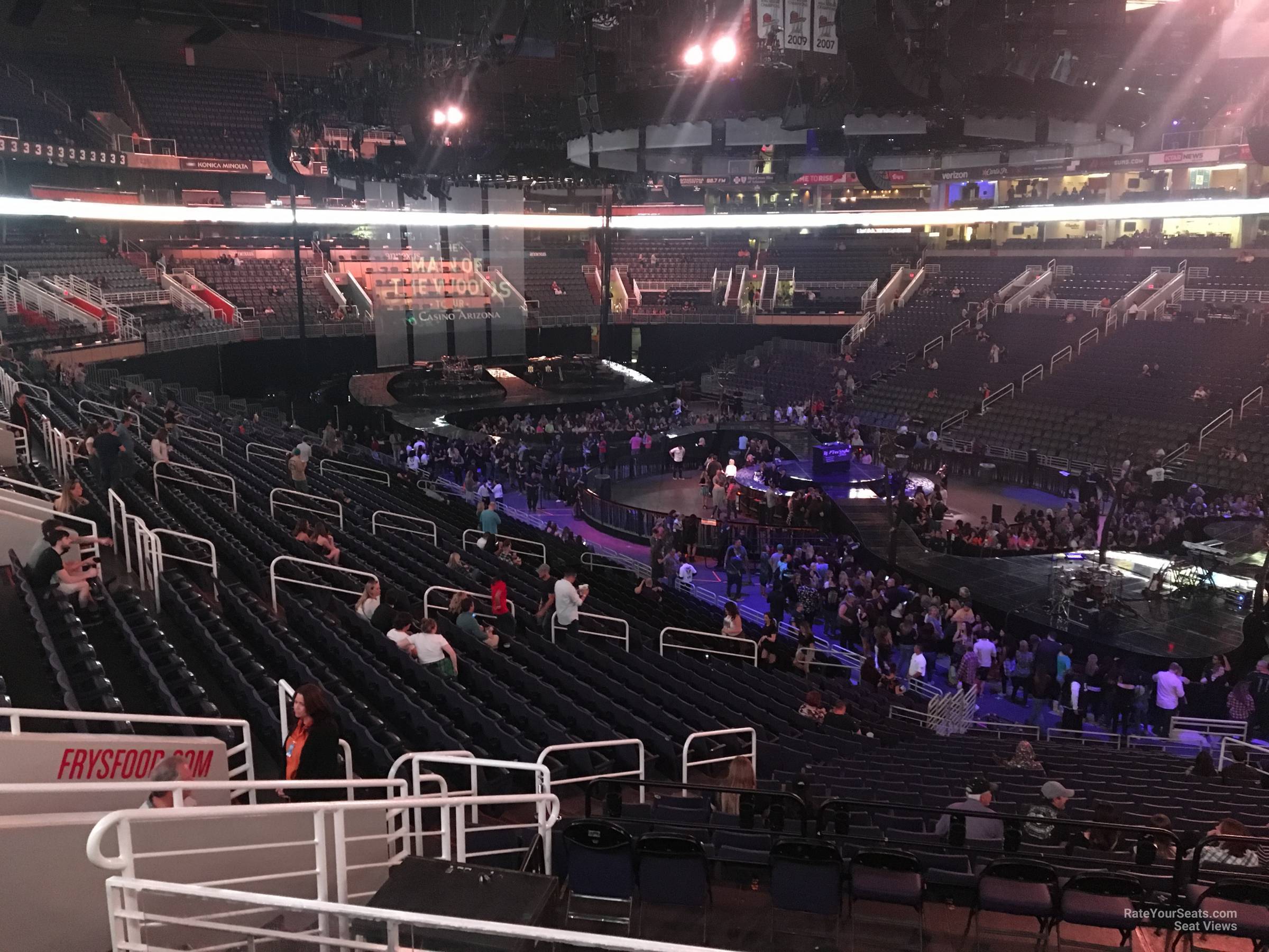 Talking Stick Resort Arena Seating Chart With Rows