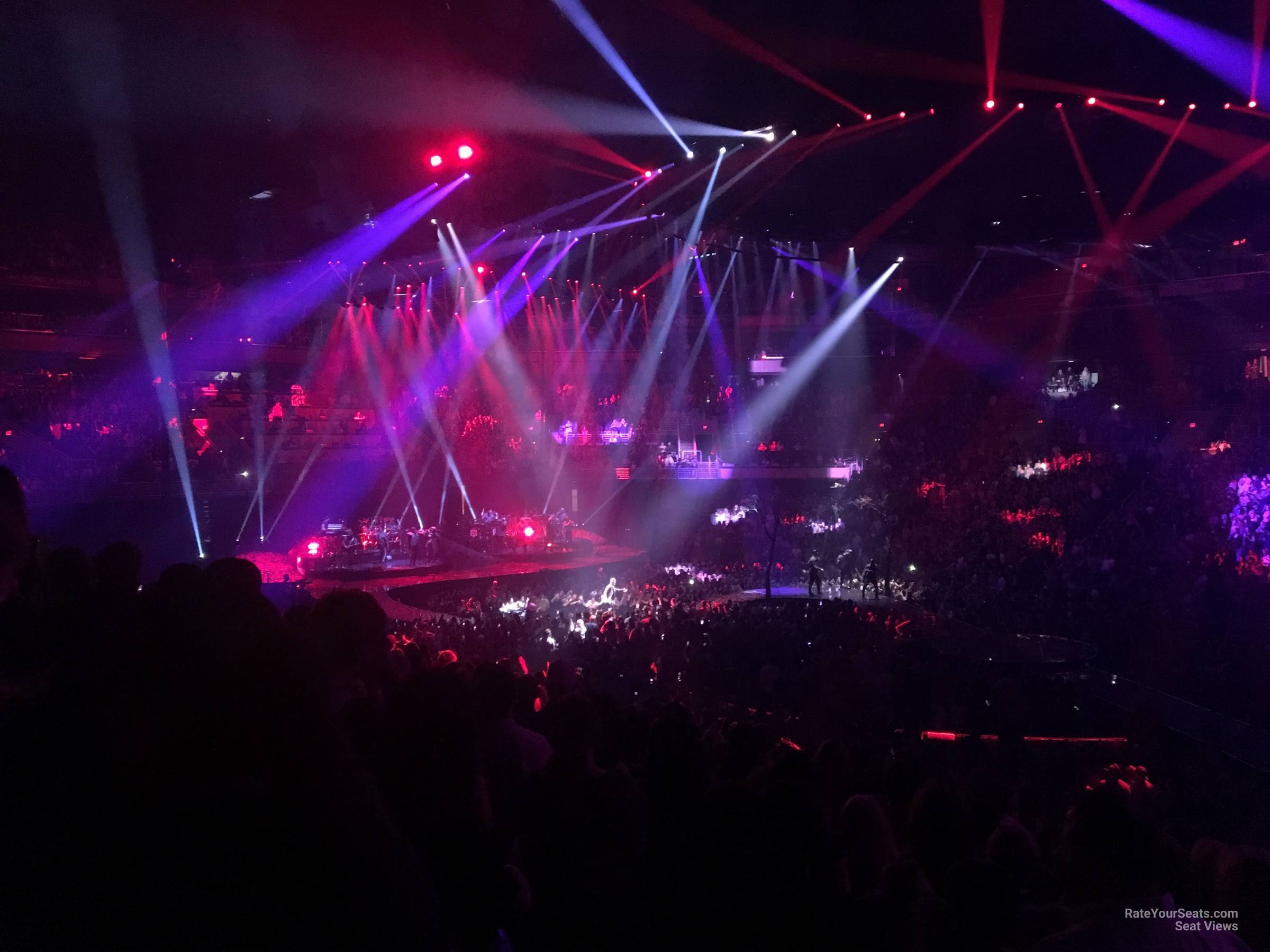 section 112, row 20 seat view  for concert - phx arena