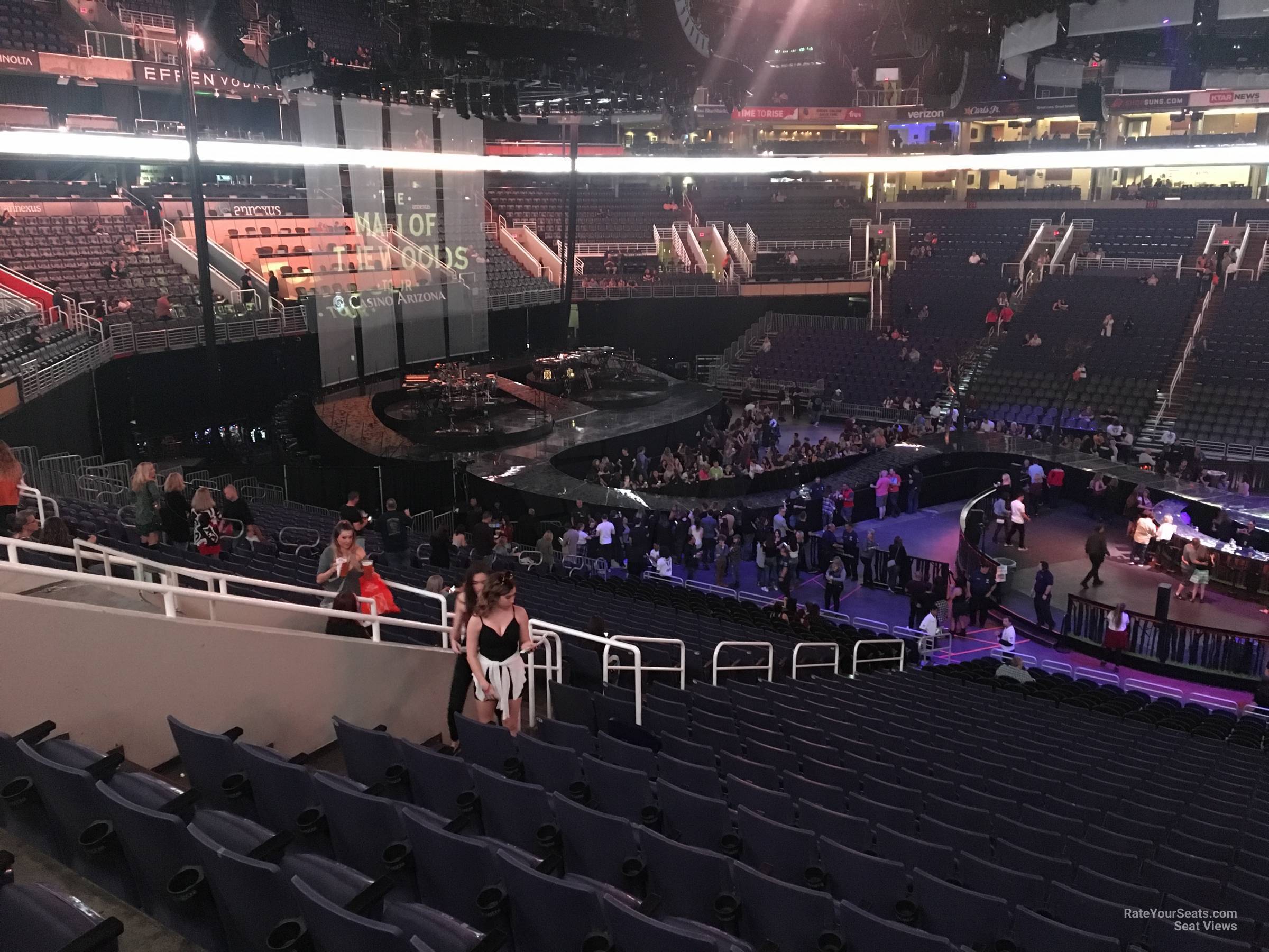 Talking Stick Resort Arena Seating Chart With Rows