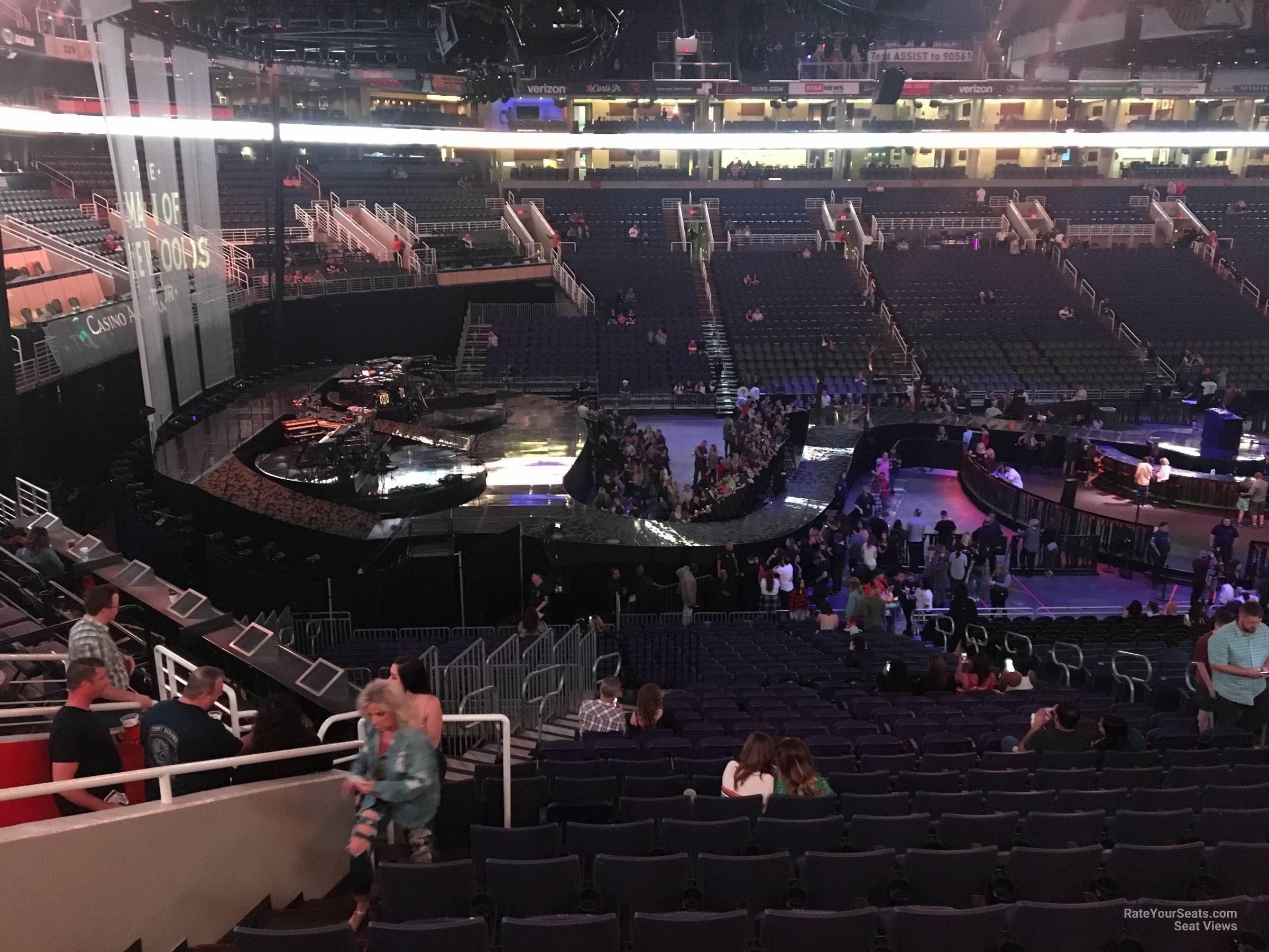 Talking Stick Resort Arena Seating Chart With Rows