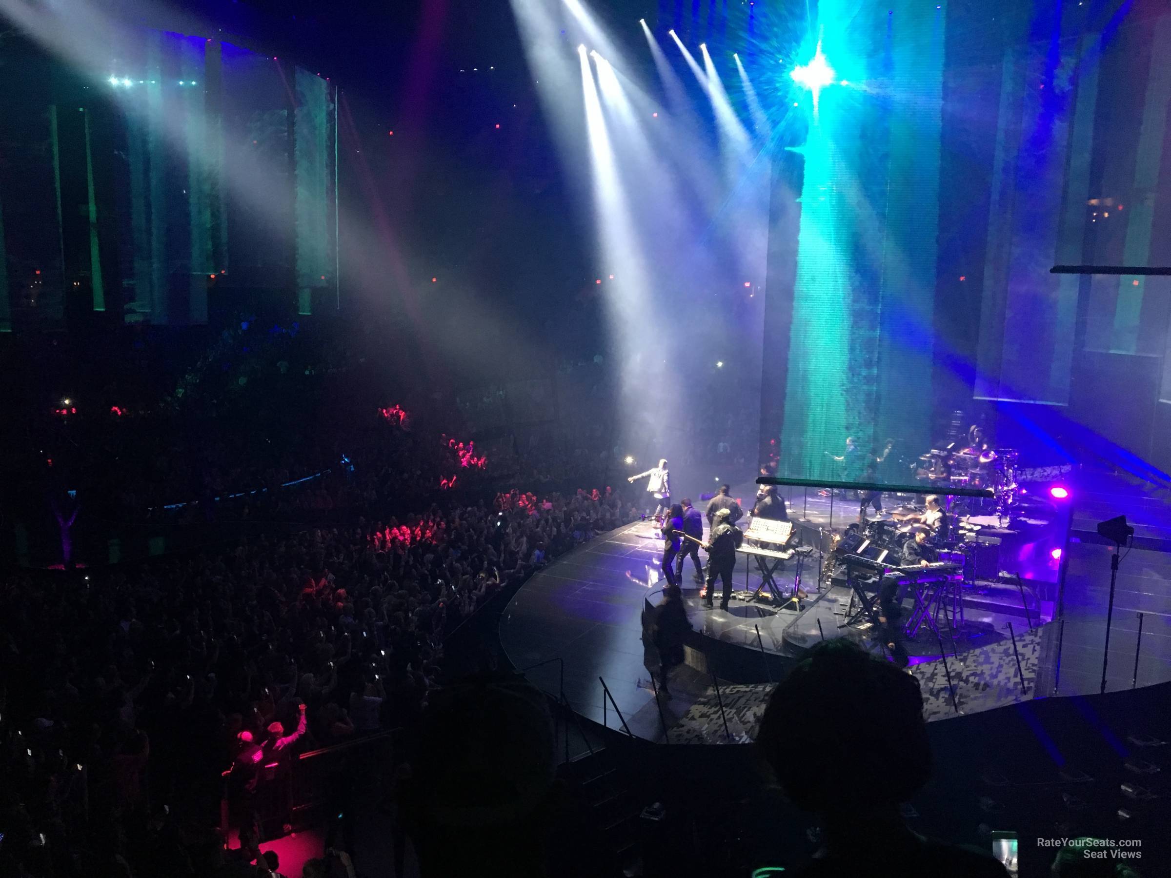 section 122, row 20 seat view  for concert - phx arena