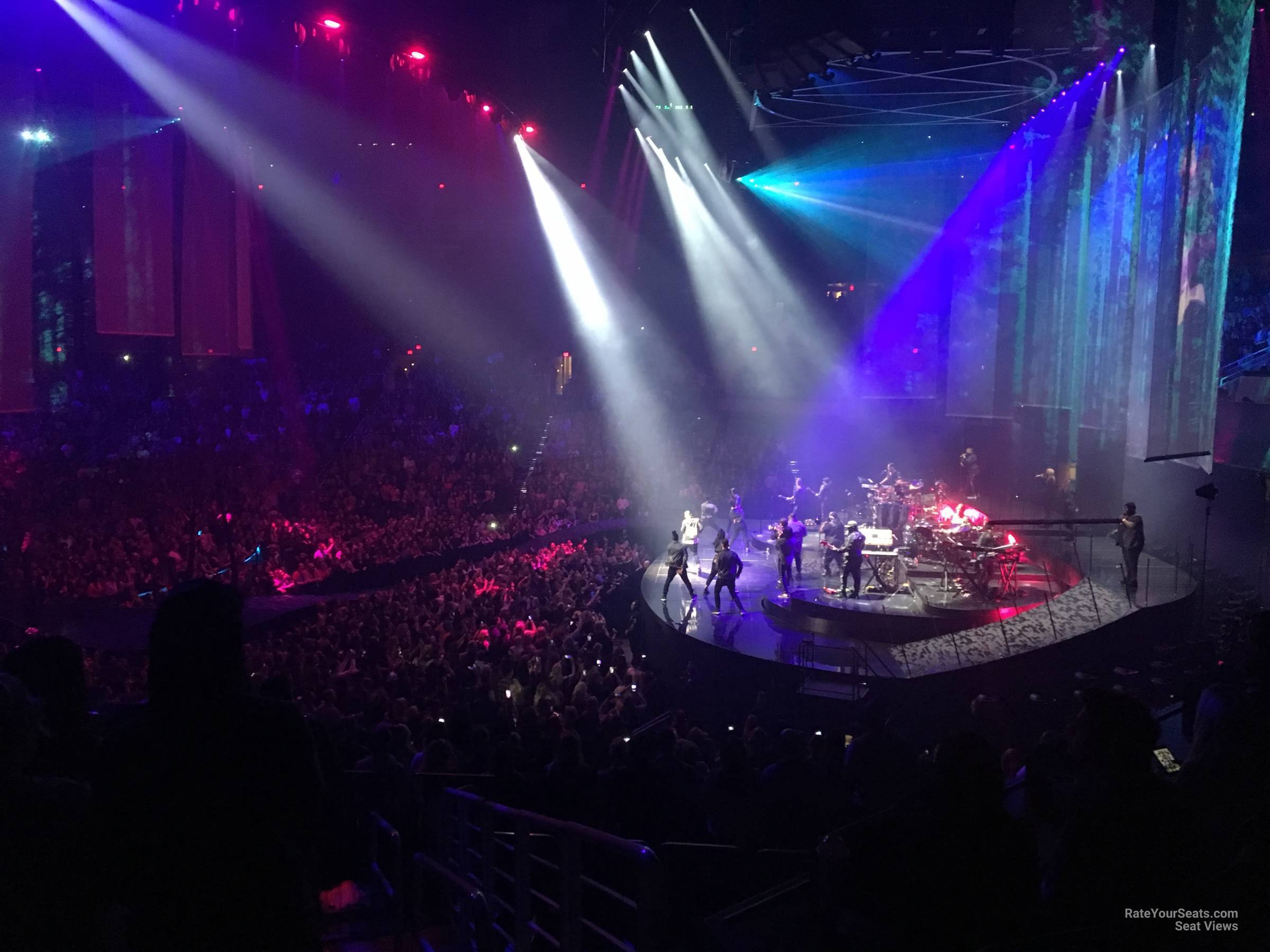 section 123, row 20 seat view  for concert - phx arena
