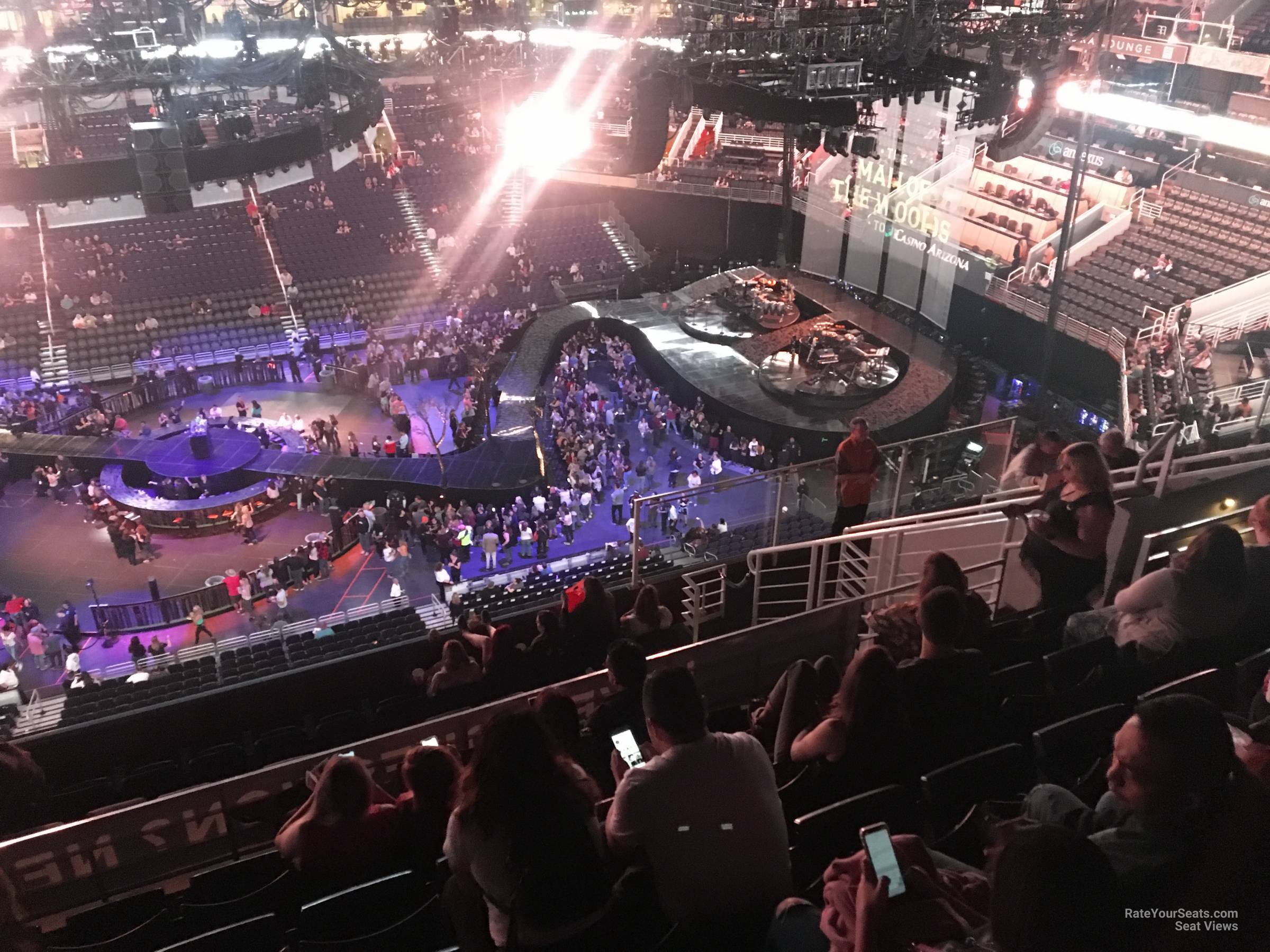 Talking Stick Resort Arena Section 203 Concert Seating